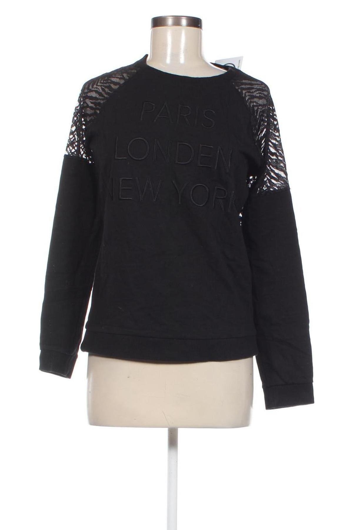 Дамска блуза CoolCat, Размер M, Цвят Черен, Цена 10,20 лв.