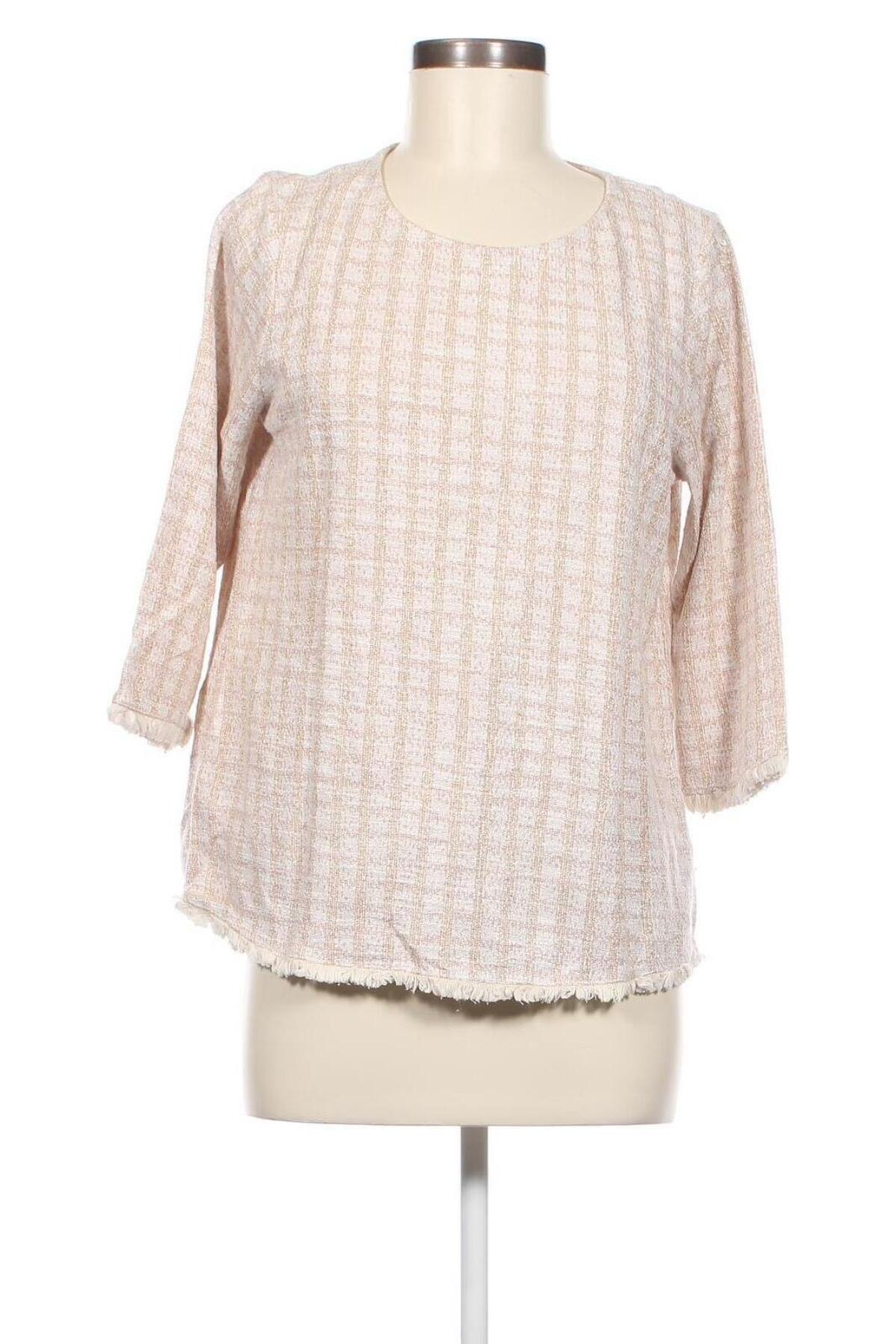 Γυναικεία μπλούζα Cortefiel, Μέγεθος L, Χρώμα  Μπέζ, Τιμή 6,31 €