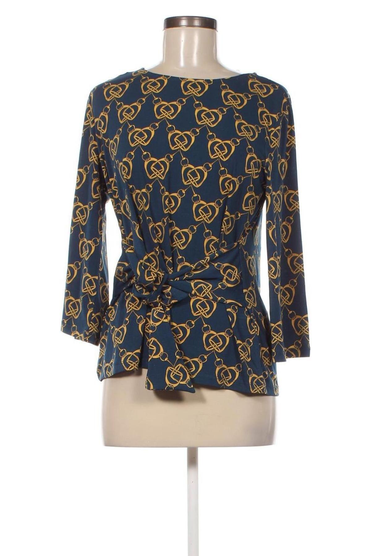 Дамска блуза Cortefiel, Размер M, Цвят Син, Цена 5,44 лв.