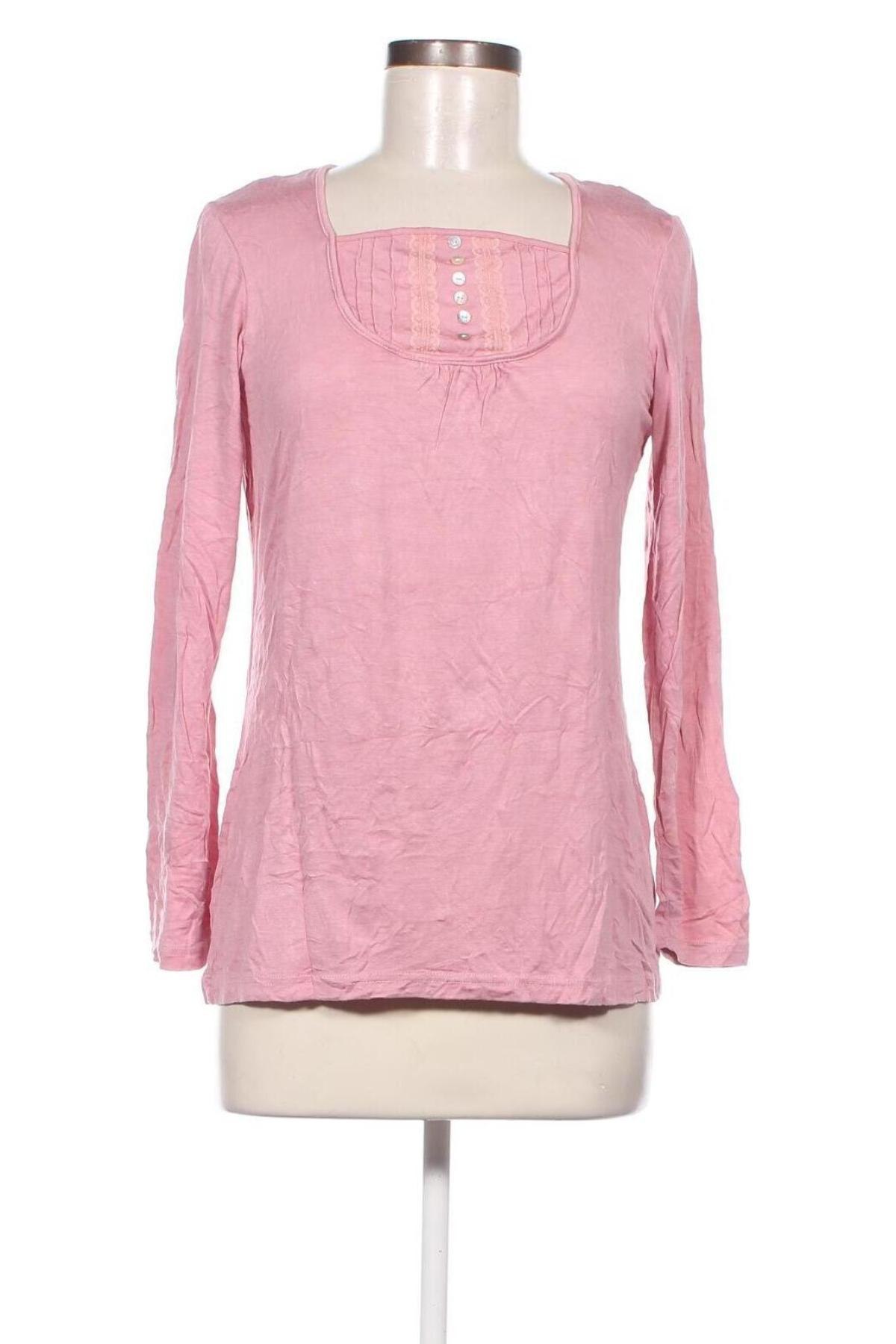Γυναικεία μπλούζα Daxon, Μέγεθος S, Χρώμα Ρόζ , Τιμή 3,53 €