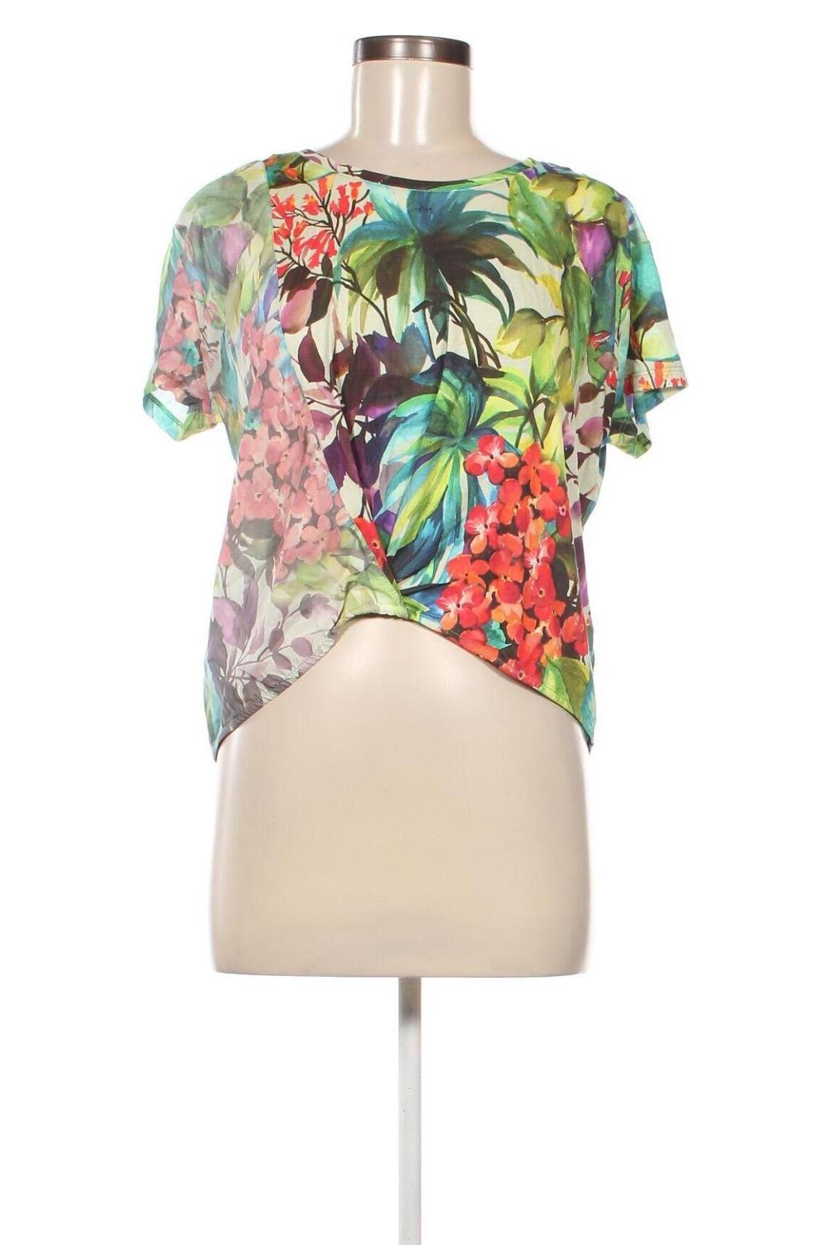 Γυναικεία μπλούζα Desigual, Μέγεθος L, Χρώμα Πολύχρωμο, Τιμή 26,16 €