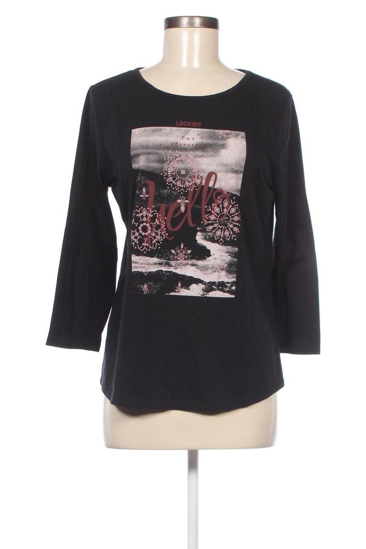 Дамска блуза Edc By Esprit, Размер L, Цвят Черен, Цена 18,36 лв.