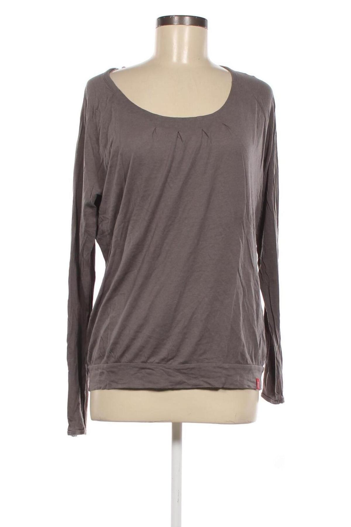 Γυναικεία μπλούζα Edc By Esprit, Μέγεθος L, Χρώμα Γκρί, Τιμή 10,54 €