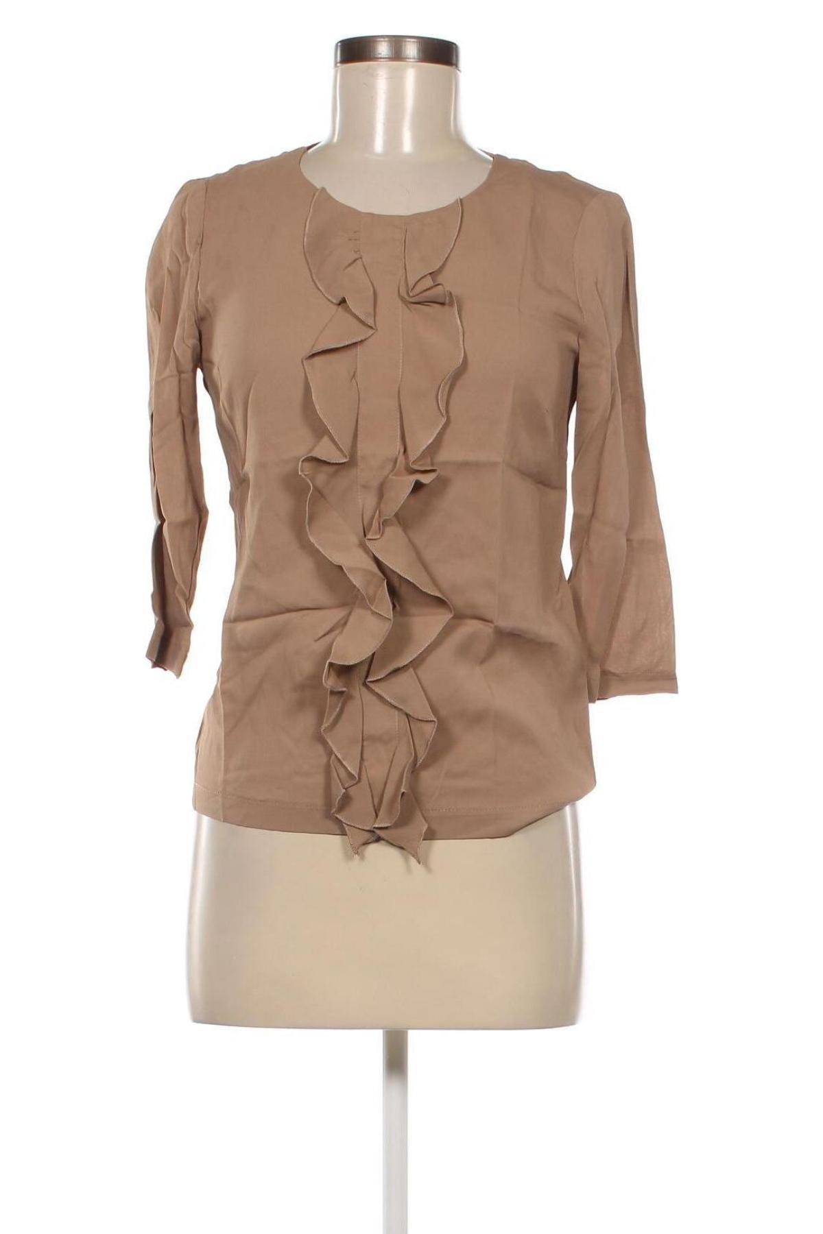 Дамска блуза Elizabeth, Размер S, Цвят Кафяв, Цена 13,34 лв.