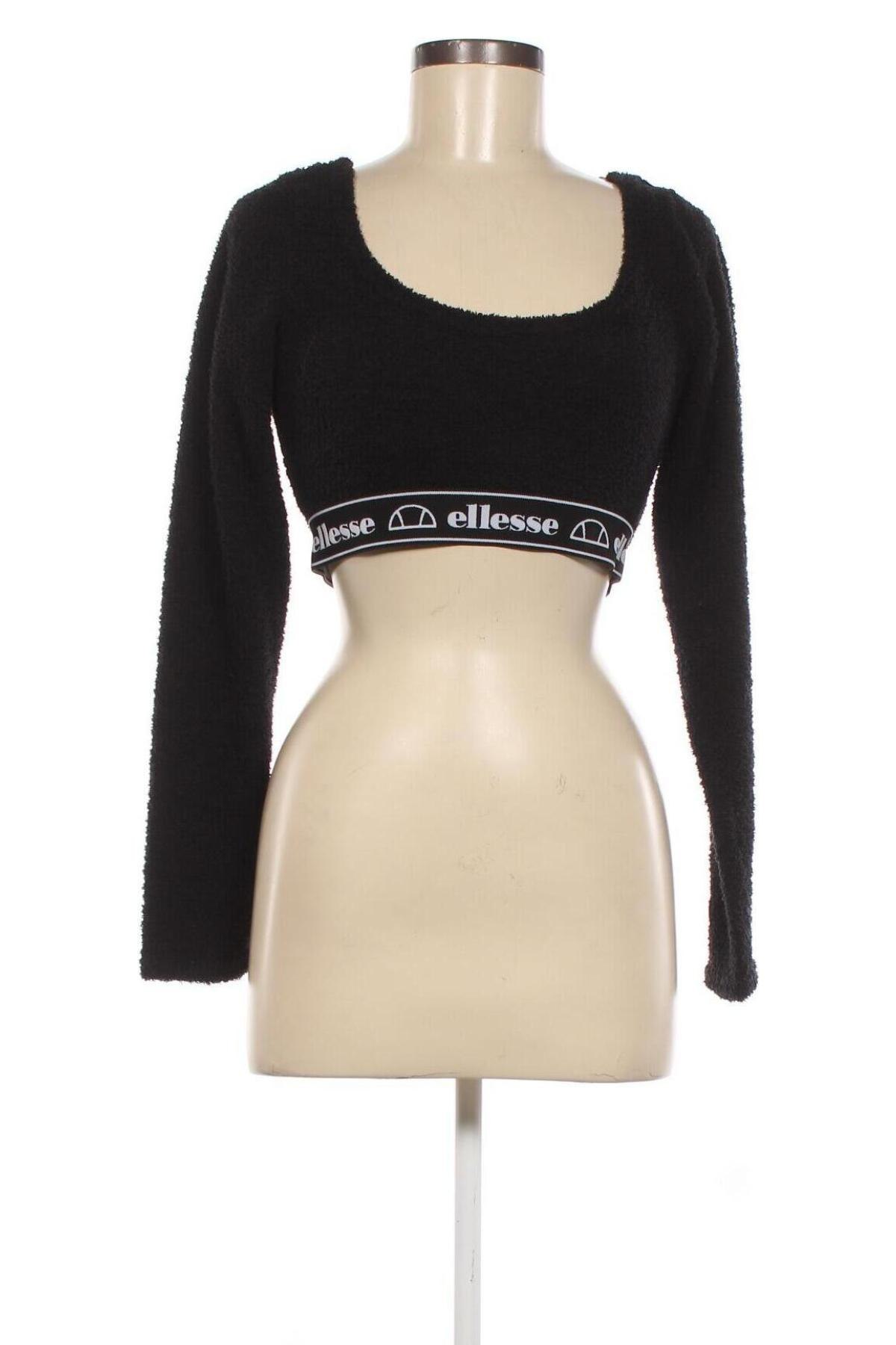 Γυναικεία μπλούζα Ellesse, Μέγεθος M, Χρώμα Μαύρο, Τιμή 16,33 €
