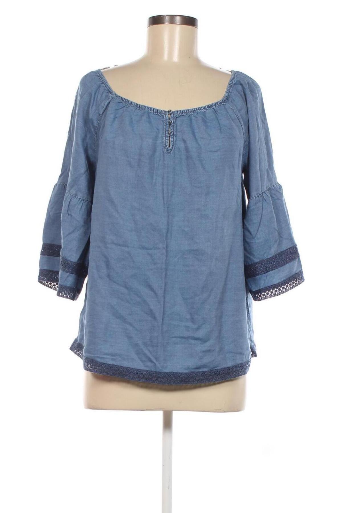 Γυναικεία μπλούζα Esprit, Μέγεθος M, Χρώμα Μπλέ, Τιμή 11,08 €