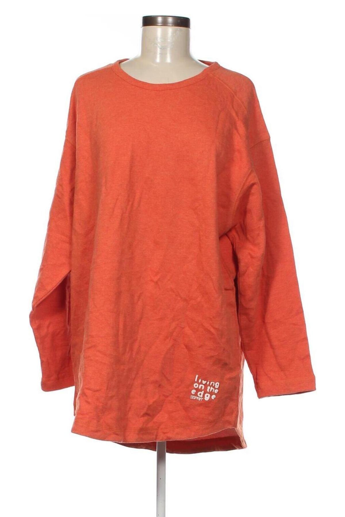 Γυναικεία μπλούζα Esprit, Μέγεθος XL, Χρώμα Πορτοκαλί, Τιμή 11,36 €