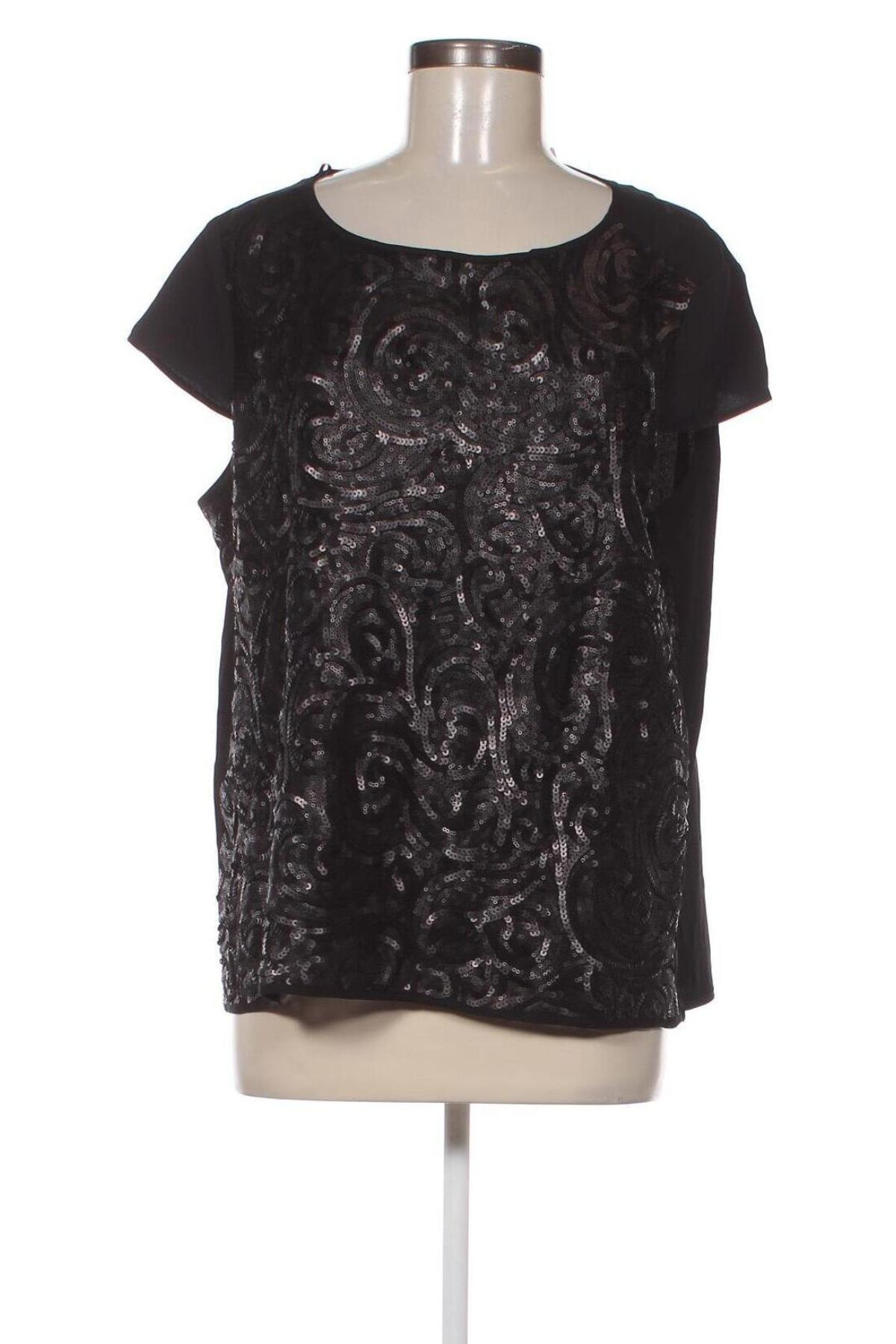Дамска блуза Esprit, Размер XL, Цвят Черен, Цена 34,00 лв.