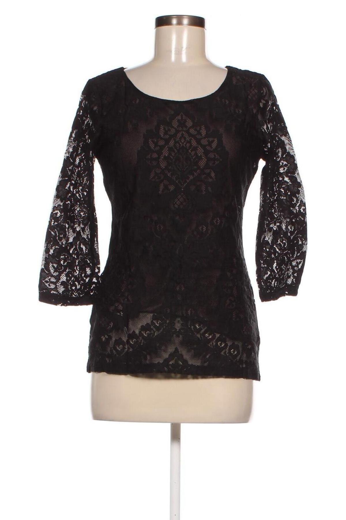 Дамска блуза Esprit, Размер M, Цвят Черен, Цена 5,44 лв.