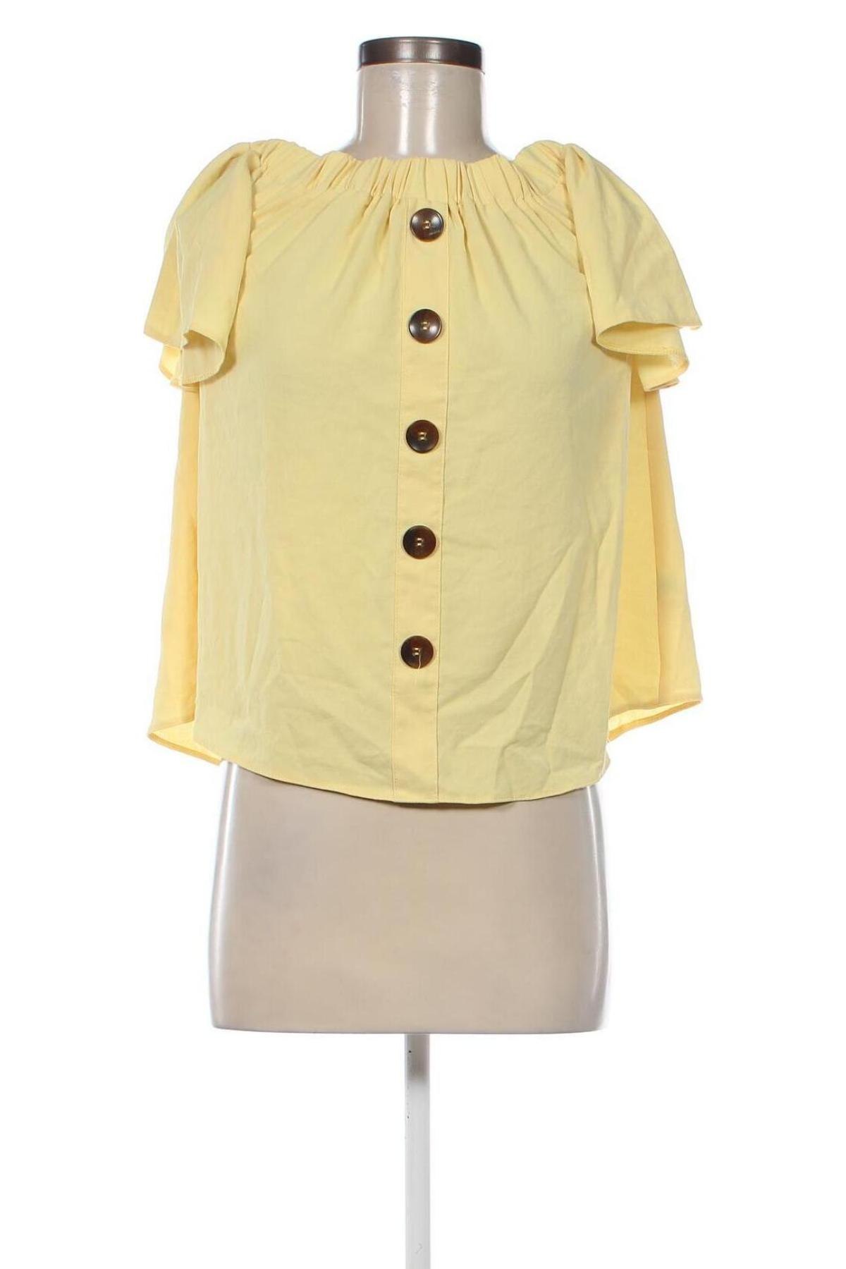 Γυναικεία μπλούζα F&F, Μέγεθος XS, Χρώμα Κίτρινο, Τιμή 4,57 €