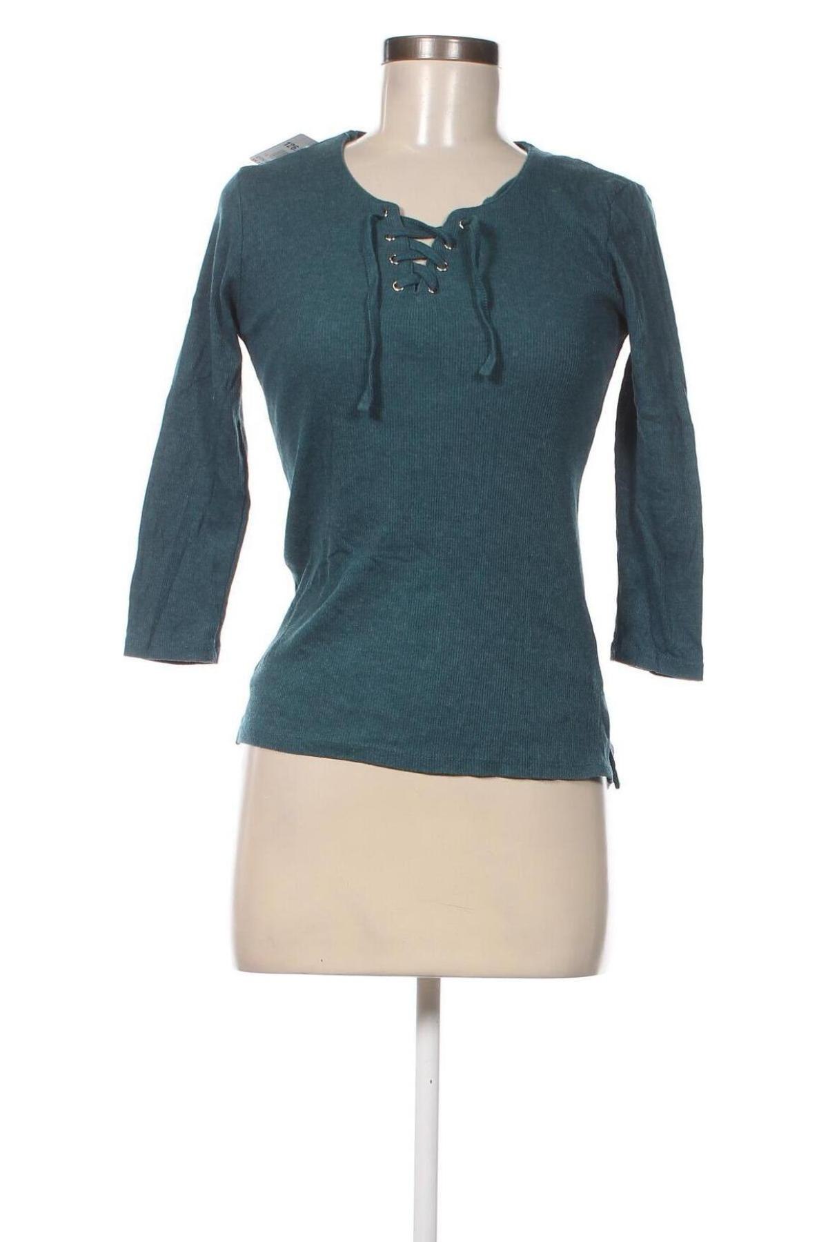 Γυναικεία μπλούζα Fb Sister, Μέγεθος M, Χρώμα Πράσινο, Τιμή 3,53 €