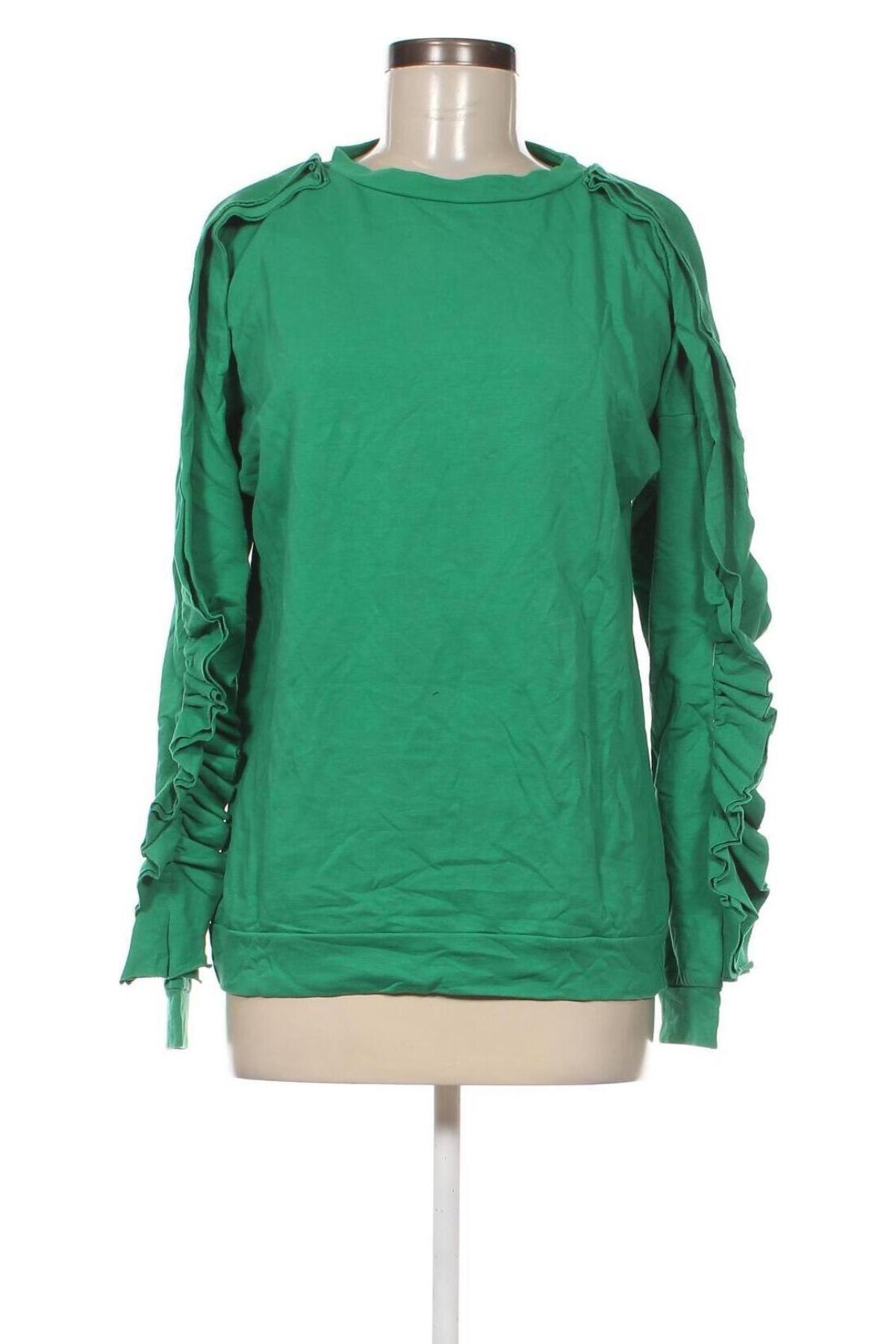 Bluză de femei Floreiza, Mărime S, Culoare Verde, Preț 29,38 Lei