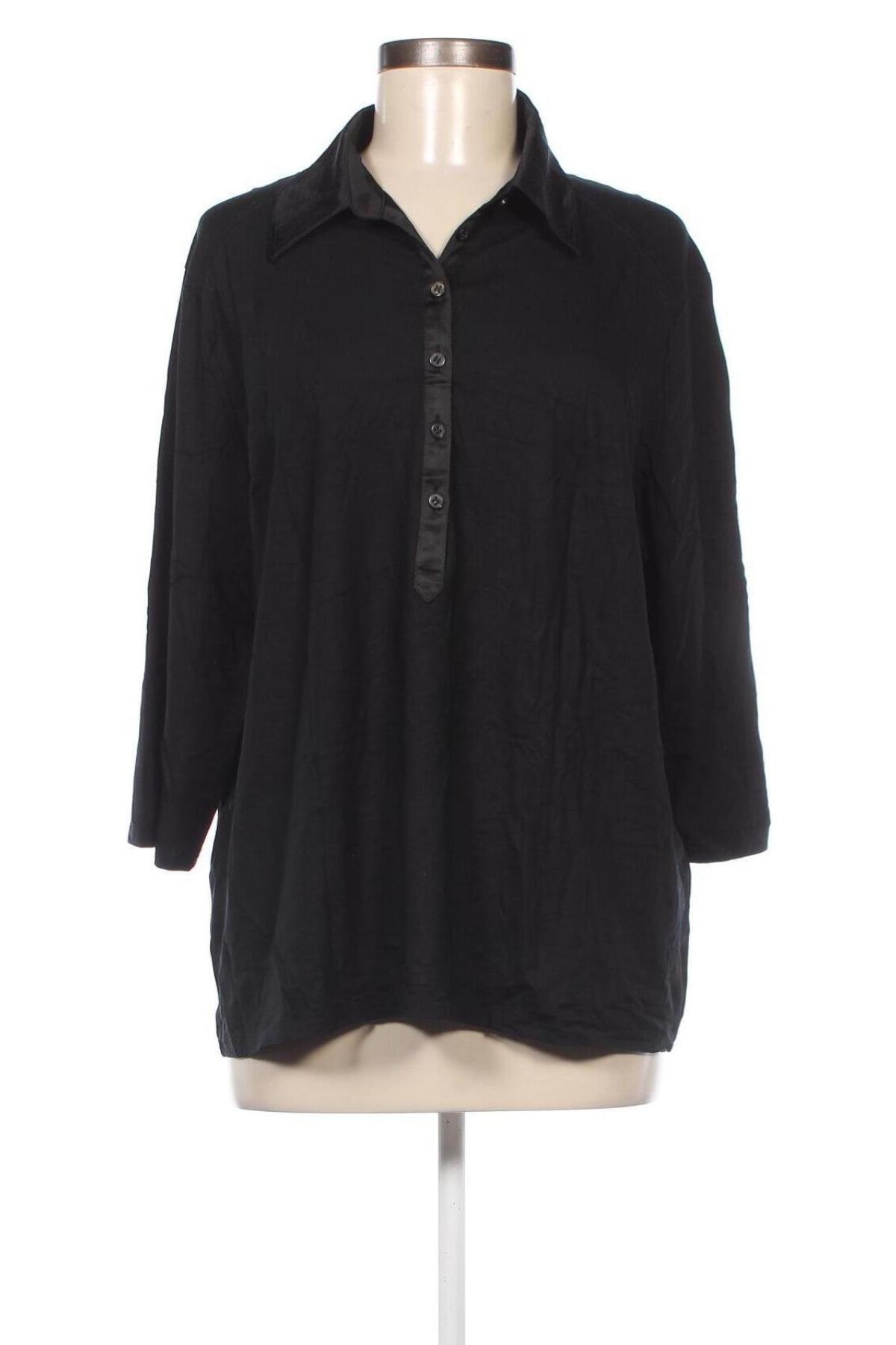 Γυναικεία μπλούζα Frank Walder, Μέγεθος XXL, Χρώμα Μαύρο, Τιμή 29,69 €