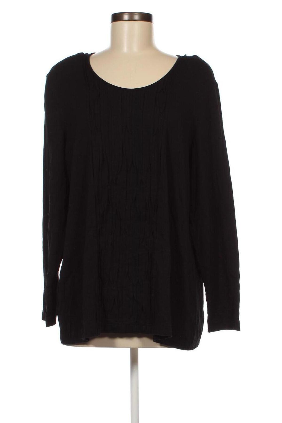 Γυναικεία μπλούζα Gerry Weber, Μέγεθος XL, Χρώμα Μαύρο, Τιμή 27,02 €
