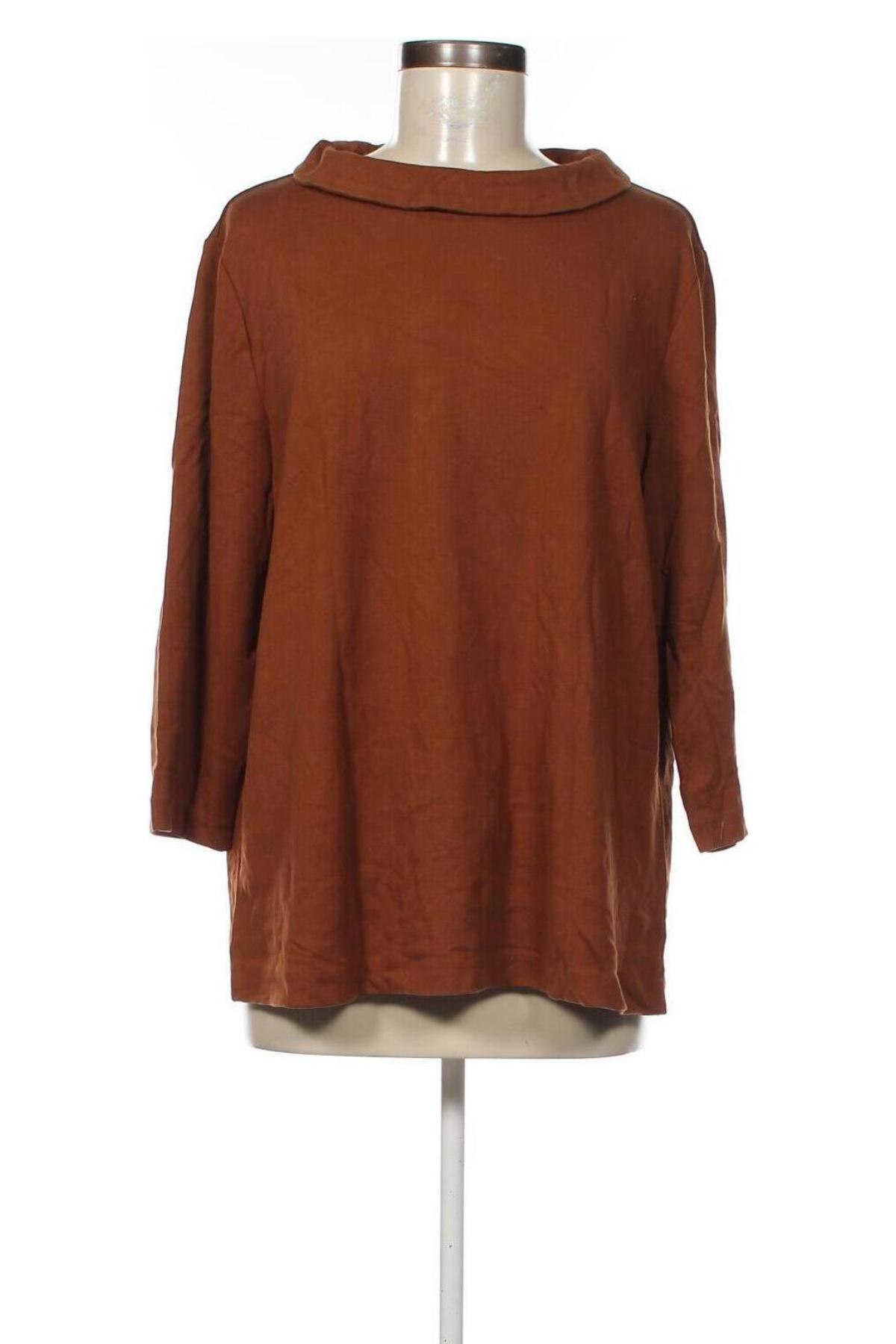 Дамска блуза Gerry Weber, Размер XL, Цвят Кафяв, Цена 35,52 лв.