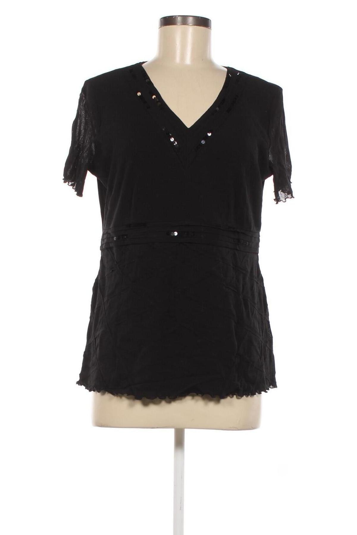 Дамска блуза Gerry Weber, Размер L, Цвят Черен, Цена 24,96 лв.