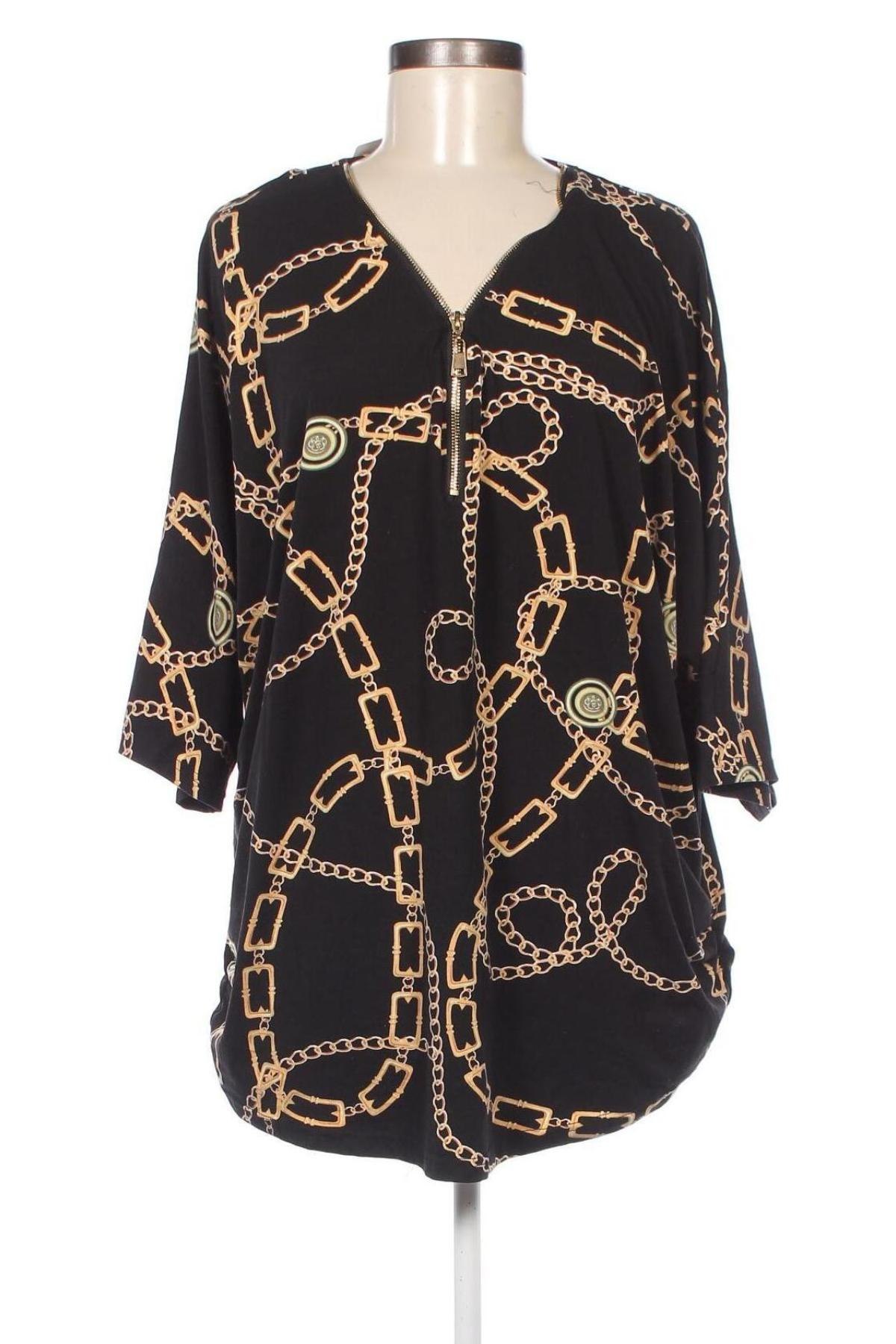 Дамска блуза Gill, Размер L, Цвят Черен, Цена 19,00 лв.