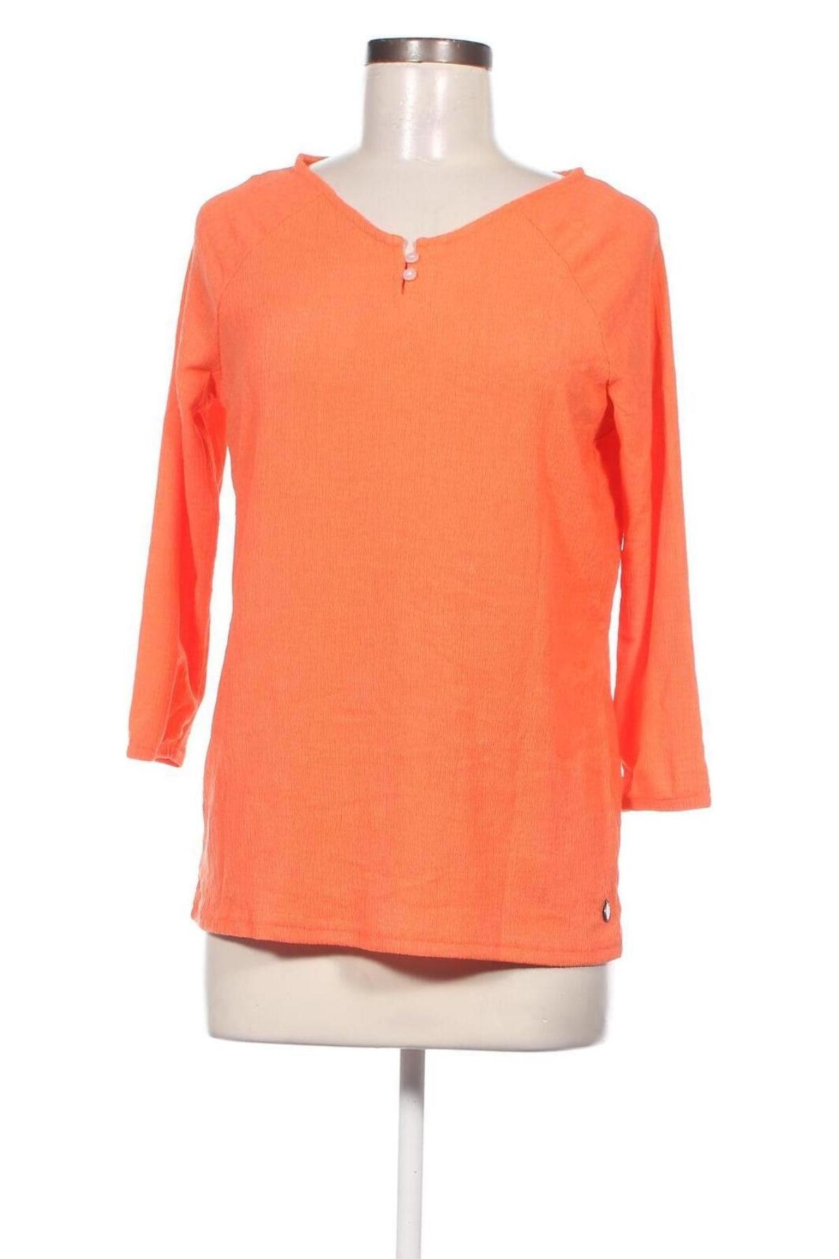 Γυναικεία μπλούζα Gina, Μέγεθος S, Χρώμα Πορτοκαλί, Τιμή 1,76 €