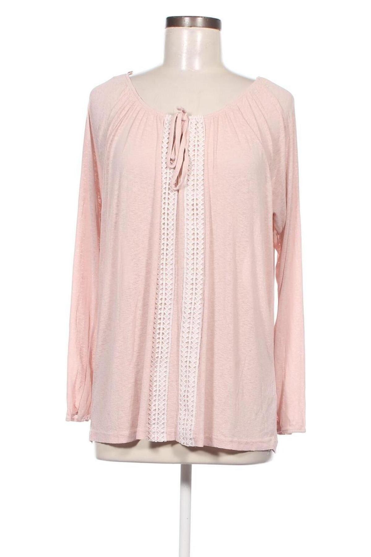 Дамска блуза Gina, Размер XL, Цвят Розов, Цена 9,31 лв.