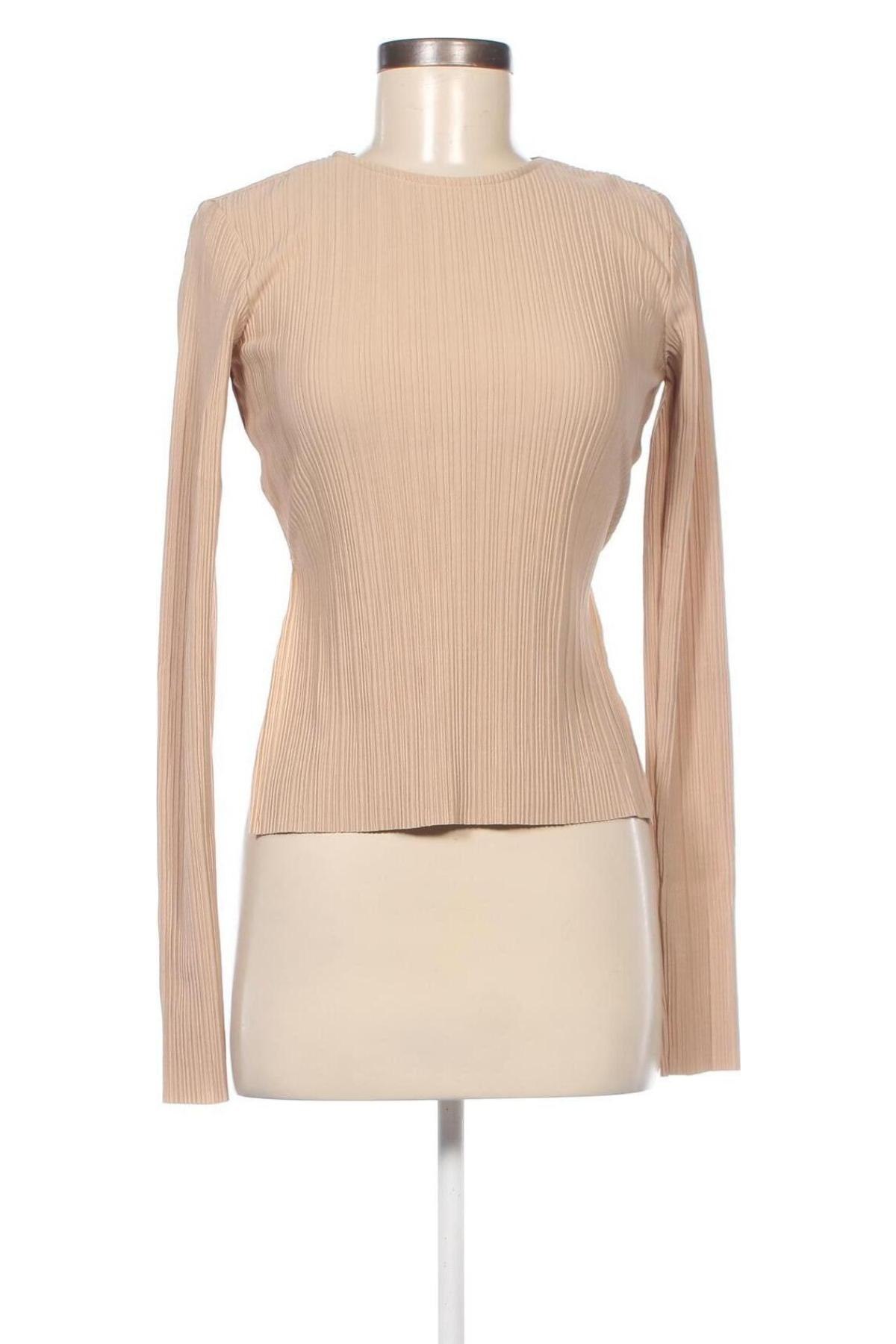 Damen Shirt Gina Tricot, Größe XS, Farbe Beige, Preis € 4,74