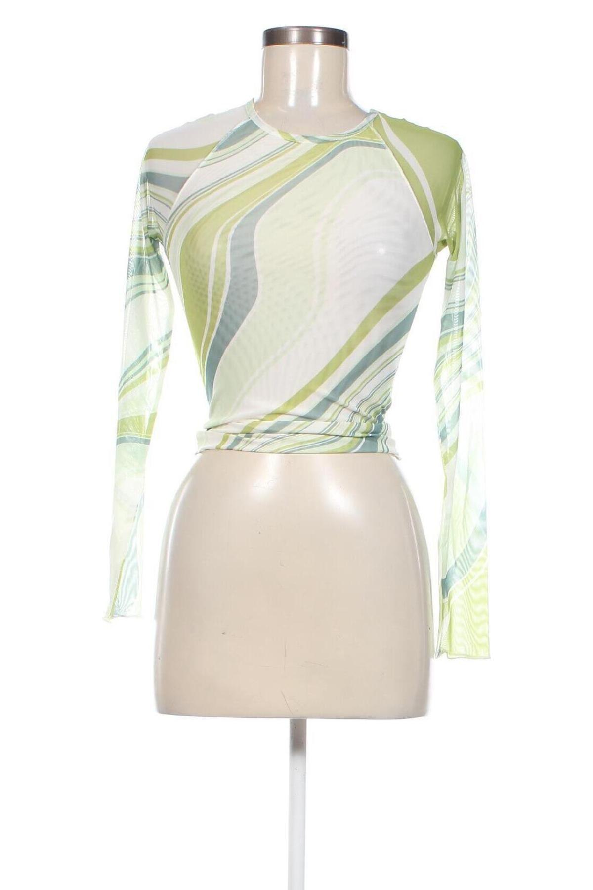 Дамска блуза Gina Tricot, Размер XXS, Цвят Многоцветен, Цена 9,20 лв.