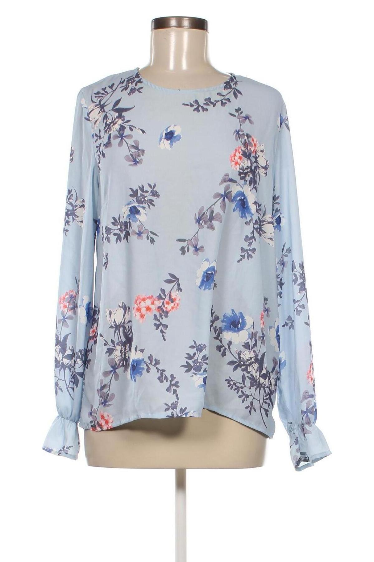 Γυναικεία μπλούζα Gina Tricot, Μέγεθος XL, Χρώμα Μπλέ, Τιμή 10,23 €