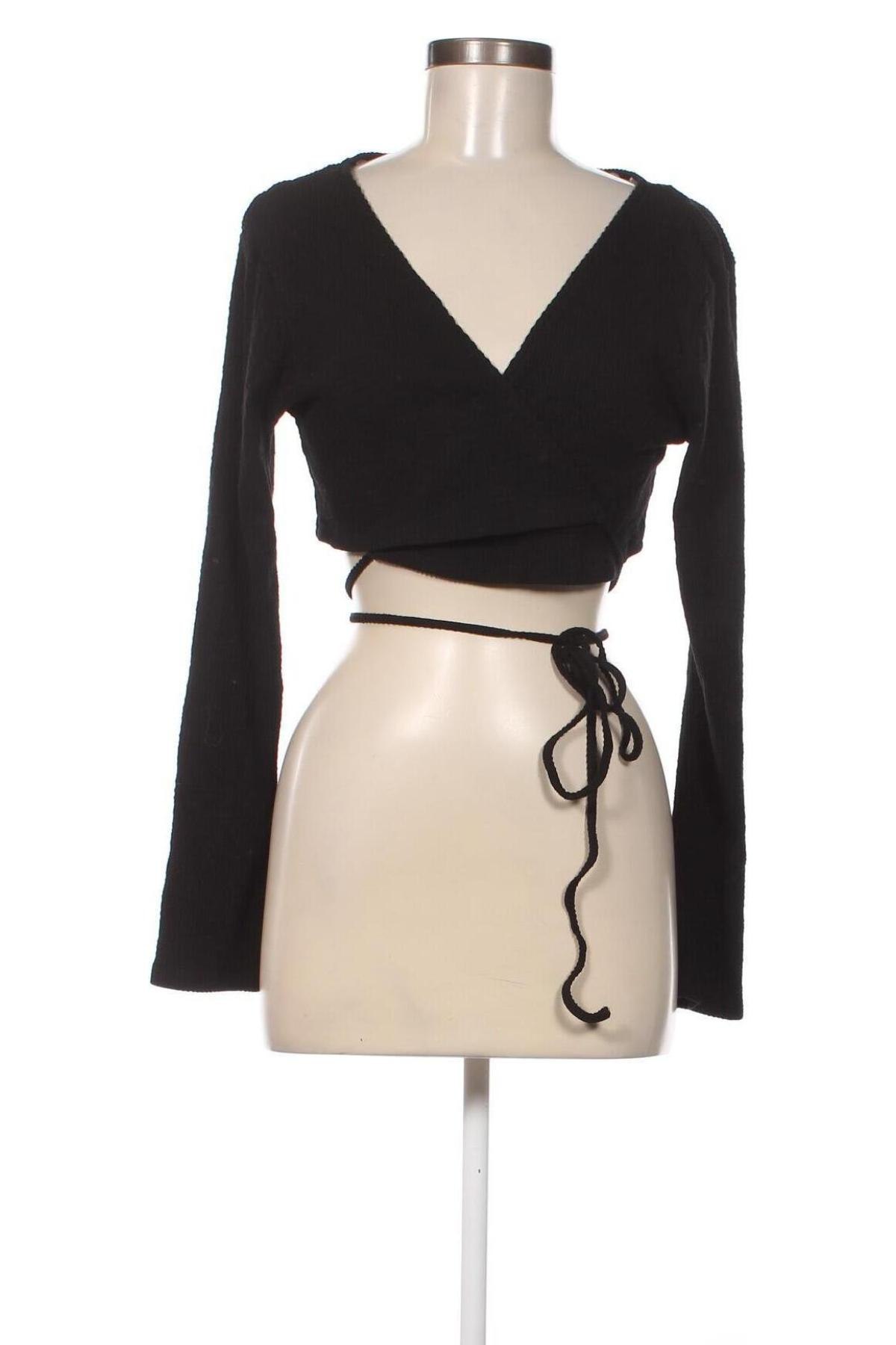 Дамска блуза Glamorous, Размер L, Цвят Черен, Цена 15,40 лв.