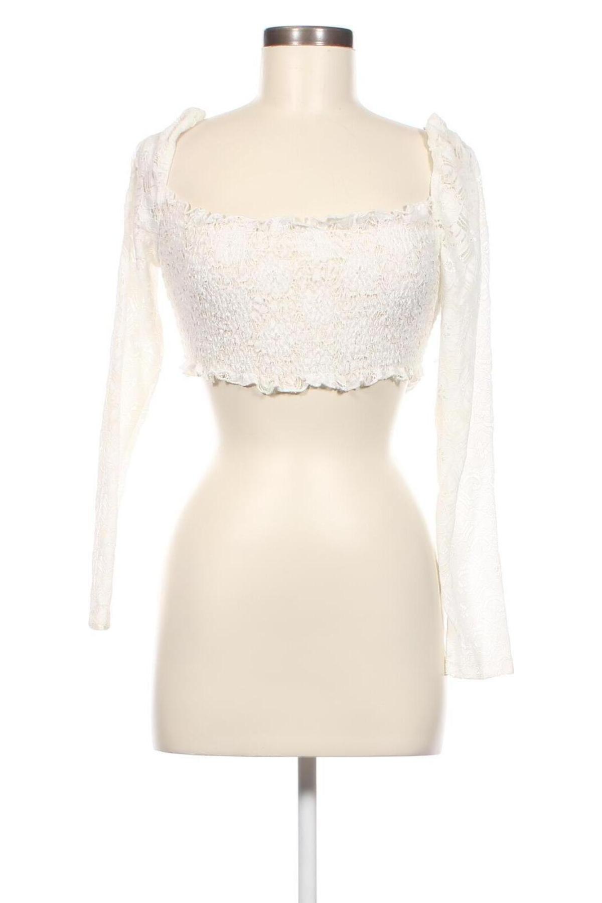 Γυναικεία μπλούζα Glamorous, Μέγεθος S, Χρώμα Λευκό, Τιμή 5,95 €