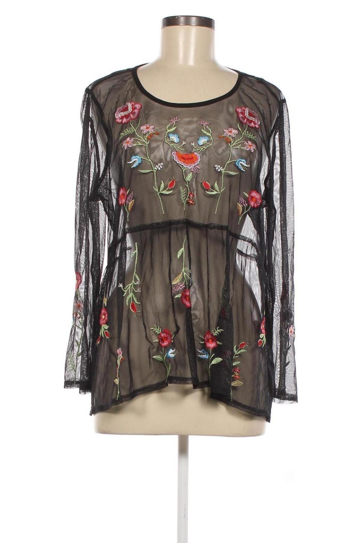 Γυναικεία μπλούζα Grand & Greene, Μέγεθος L, Χρώμα Μαύρο, Τιμή 8,87 €