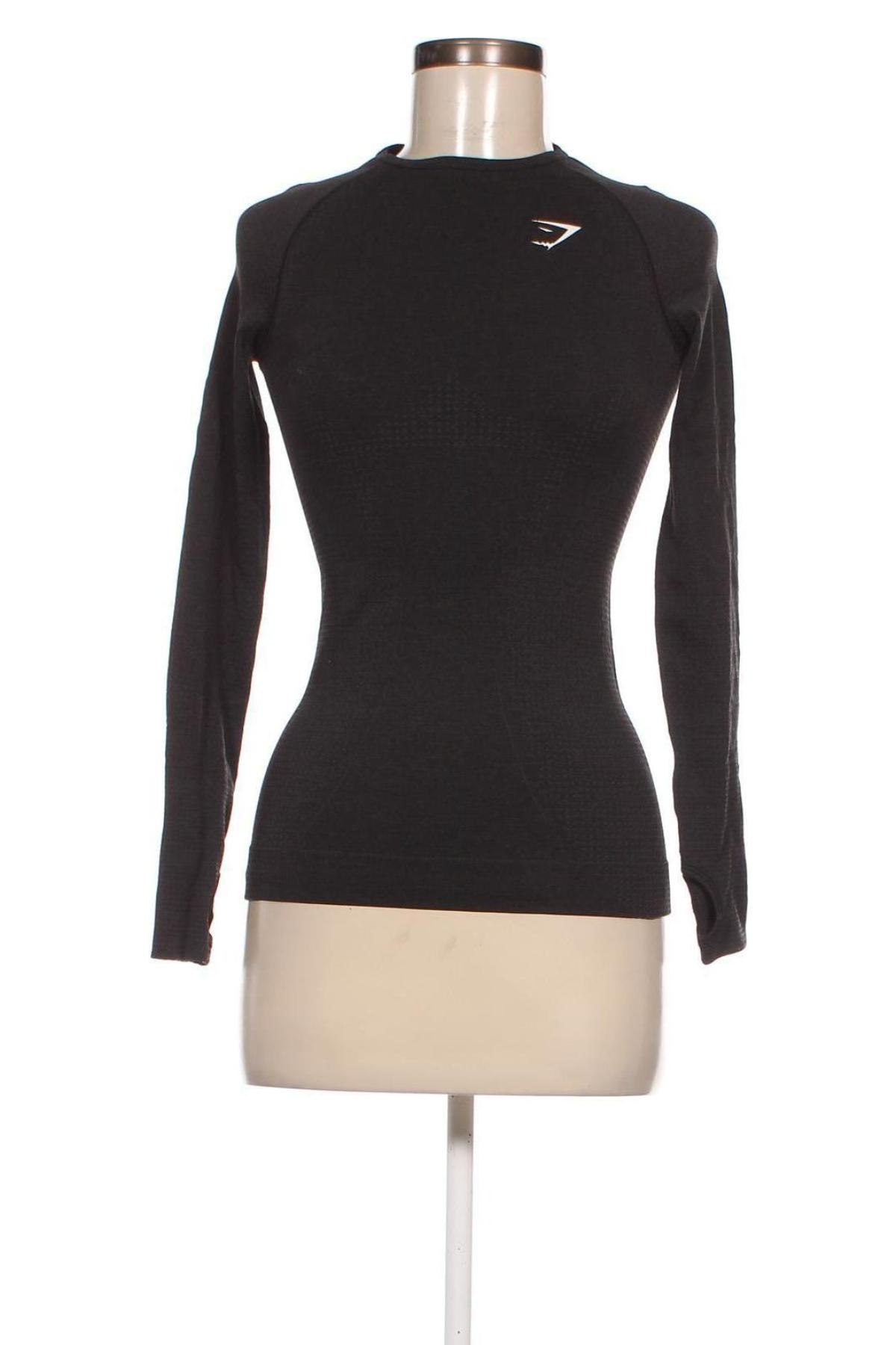 Дамска блуза Gymshark, Размер S, Цвят Черен, Цена 25,00 лв.