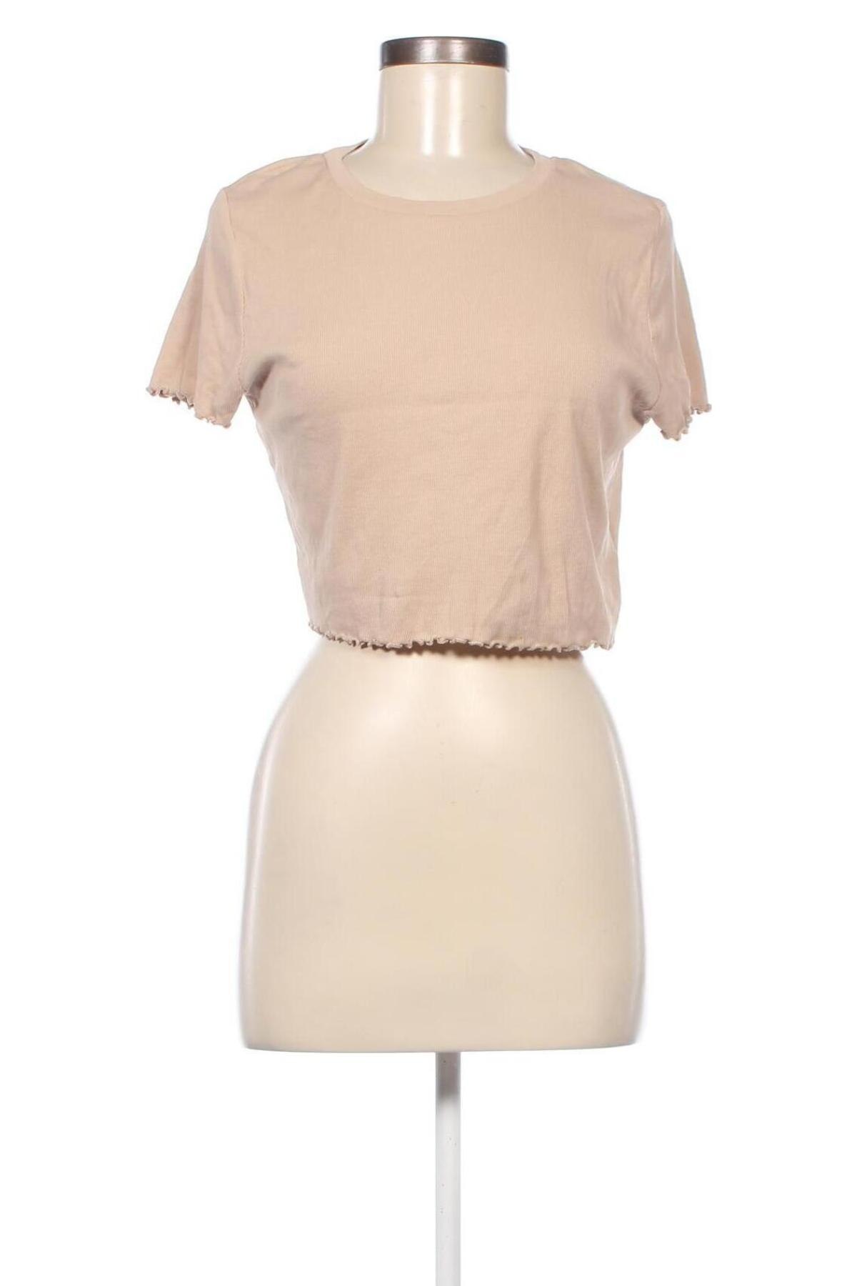 Damen Shirt H&M, Größe L, Farbe Beige, Preis 5,19 €