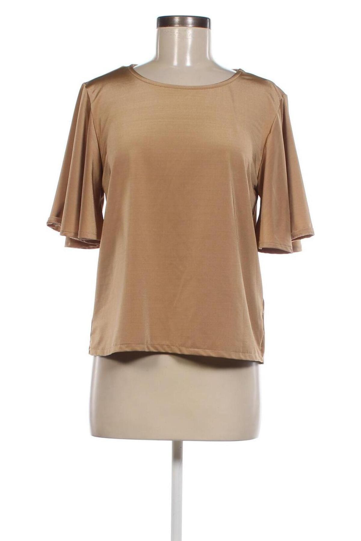 Дамска блуза H&M, Размер M, Цвят Бежов, Цена 9,80 лв.