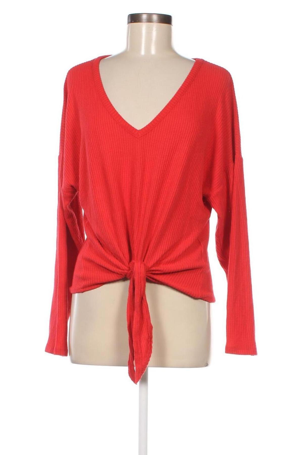 Дамска блуза H&M, Размер S, Цвят Червен, Цена 8,47 лв.