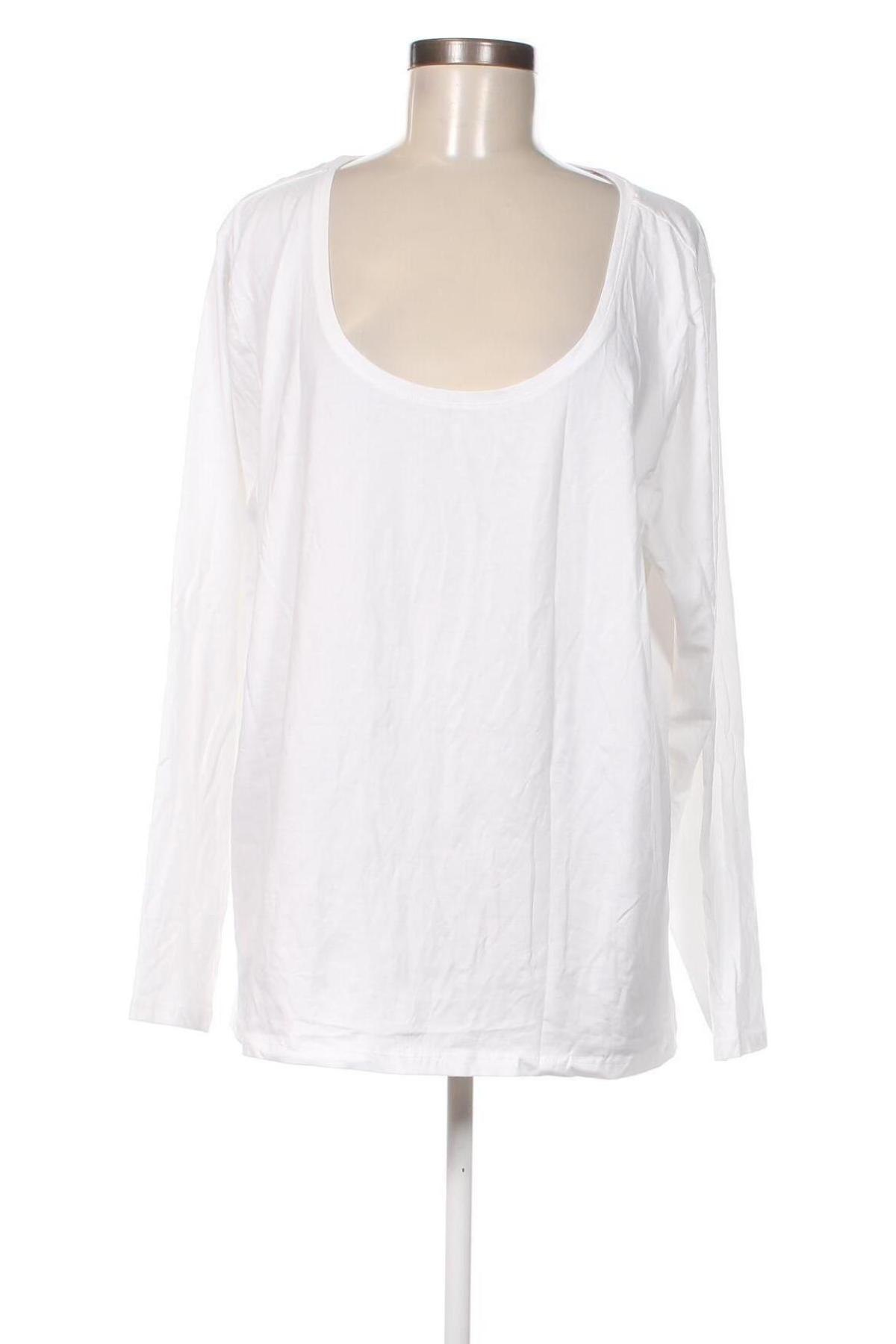 Γυναικεία μπλούζα H&M, Μέγεθος 3XL, Χρώμα Λευκό, Τιμή 11,75 €
