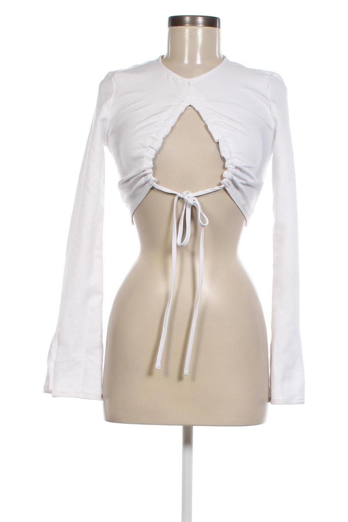 Γυναικεία μπλούζα H&M Divided, Μέγεθος S, Χρώμα Λευκό, Τιμή 8,62 €