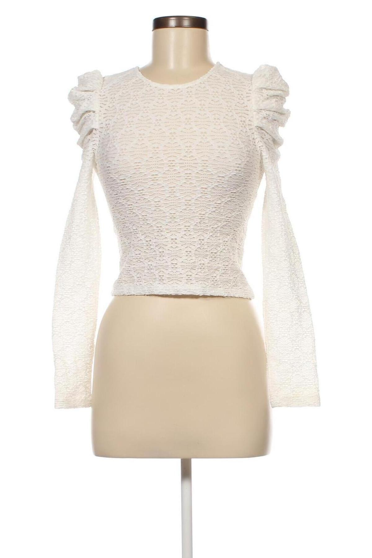 Дамска блуза H&M Divided, Размер XS, Цвят Бял, Цена 19,00 лв.