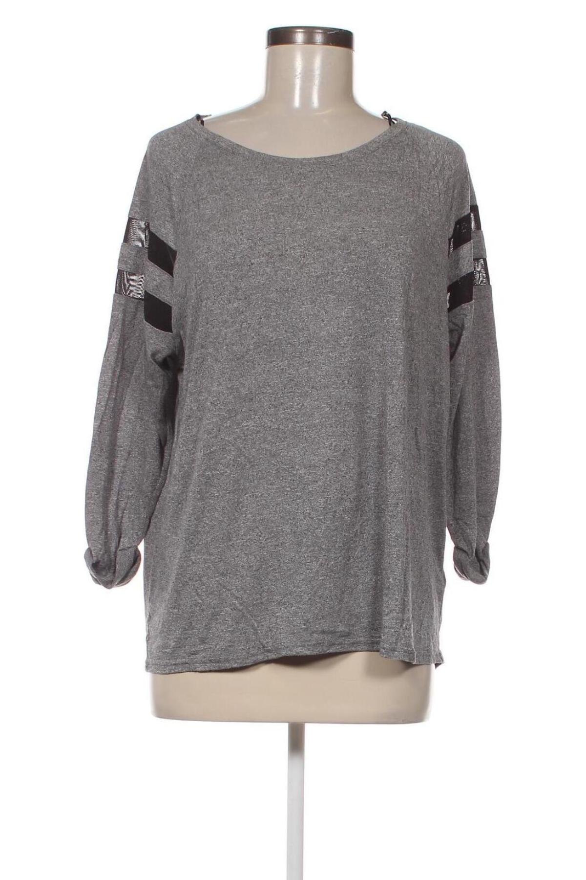 Дамска блуза H&M Divided, Размер L, Цвят Сив, Цена 5,70 лв.