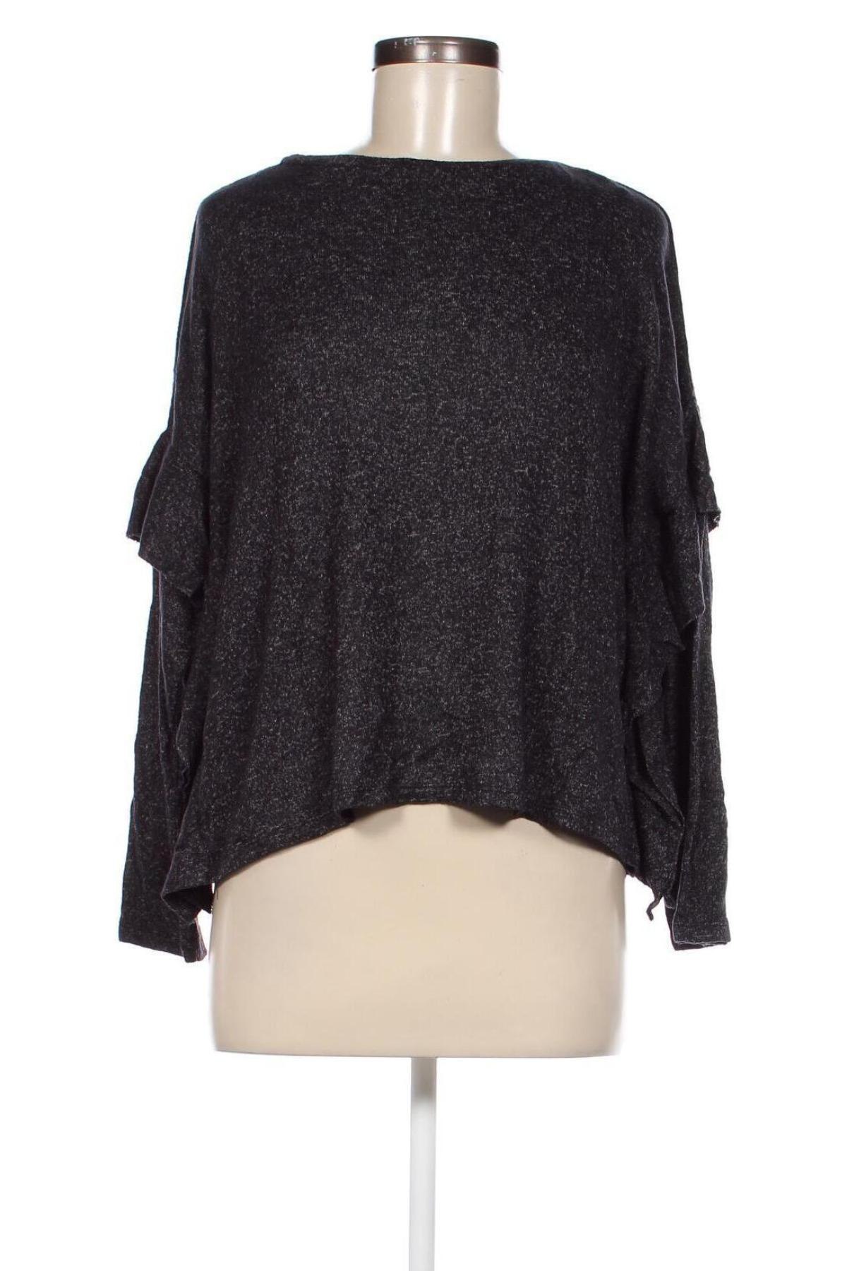 Дамска блуза H&M L.O.G.G., Размер XS, Цвят Сив, Цена 3,80 лв.