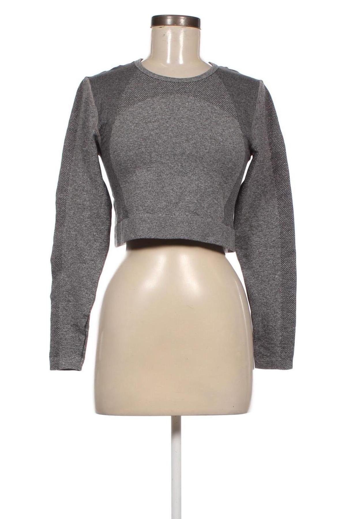 Γυναικεία μπλούζα H&M Sport, Μέγεθος L, Χρώμα Γκρί, Τιμή 3,84 €