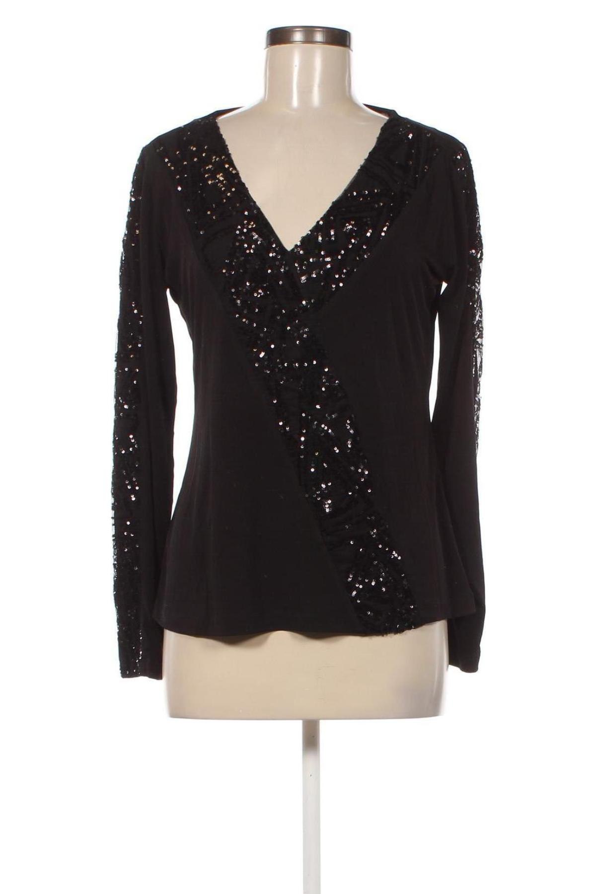 Γυναικεία μπλούζα Heine, Μέγεθος M, Χρώμα Μαύρο, Τιμή 3,58 €