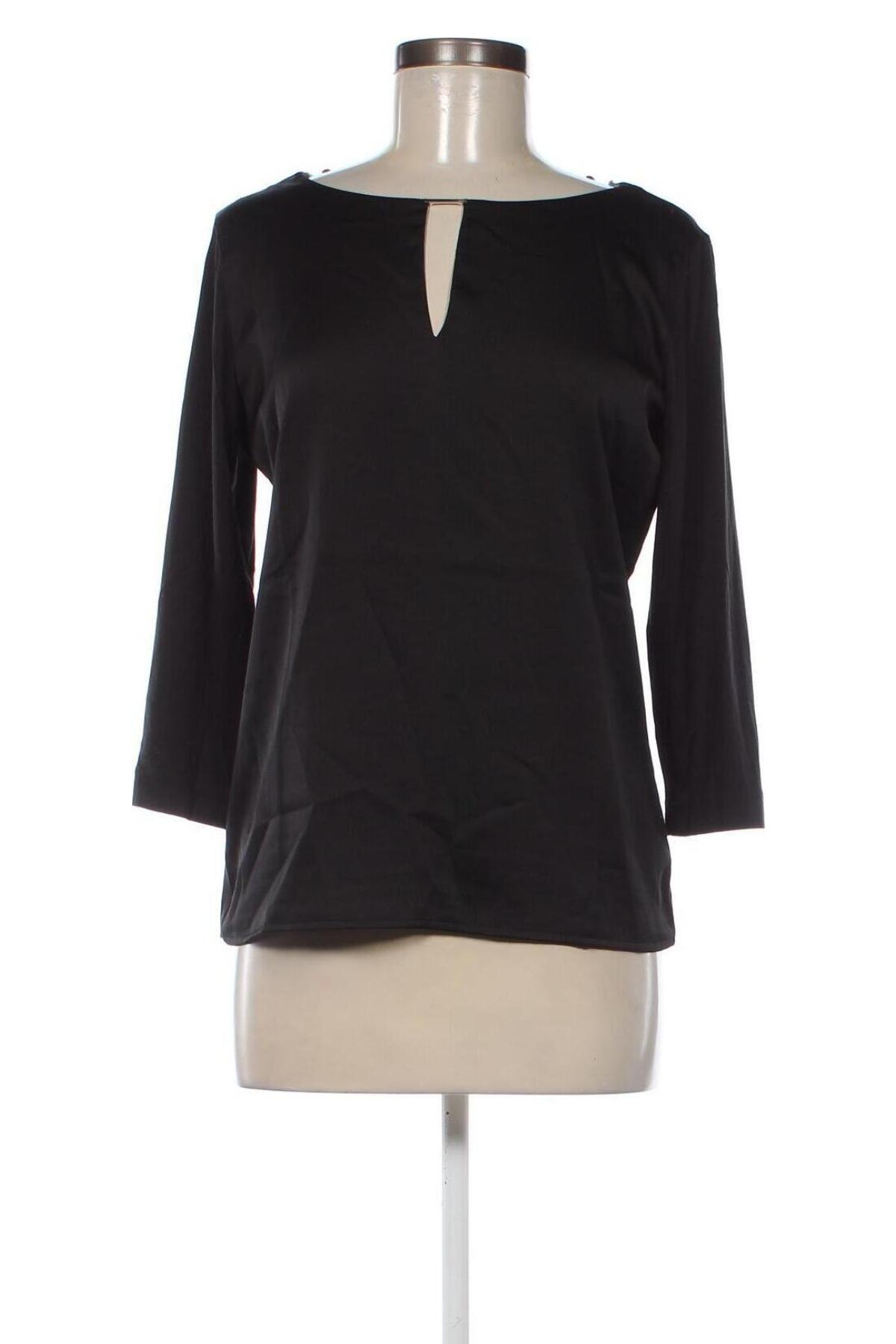 Дамска блуза Hugo Boss, Размер S, Цвят Черен, Цена 119,08 лв.
