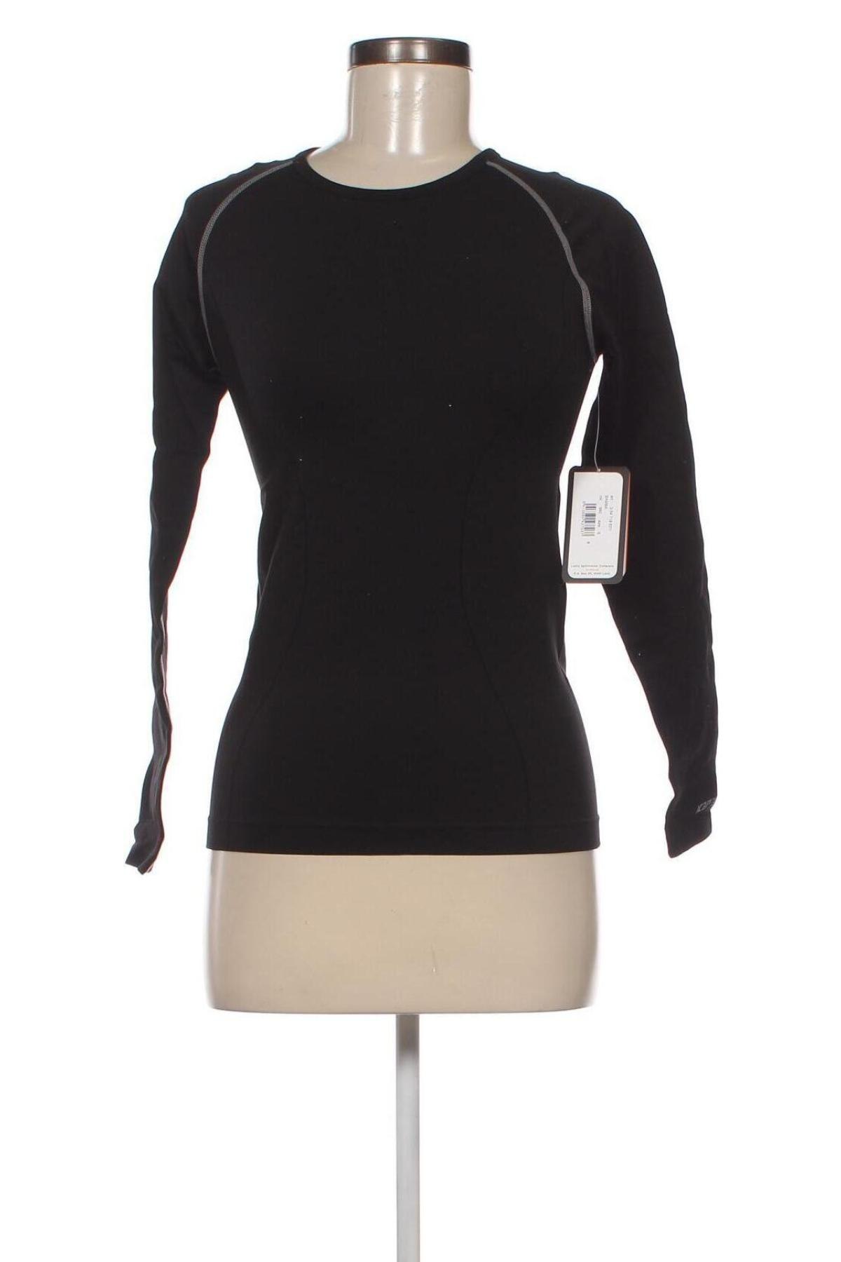 Γυναικεία μπλούζα Icepeak, Μέγεθος S, Χρώμα Μαύρο, Τιμή 39,69 €