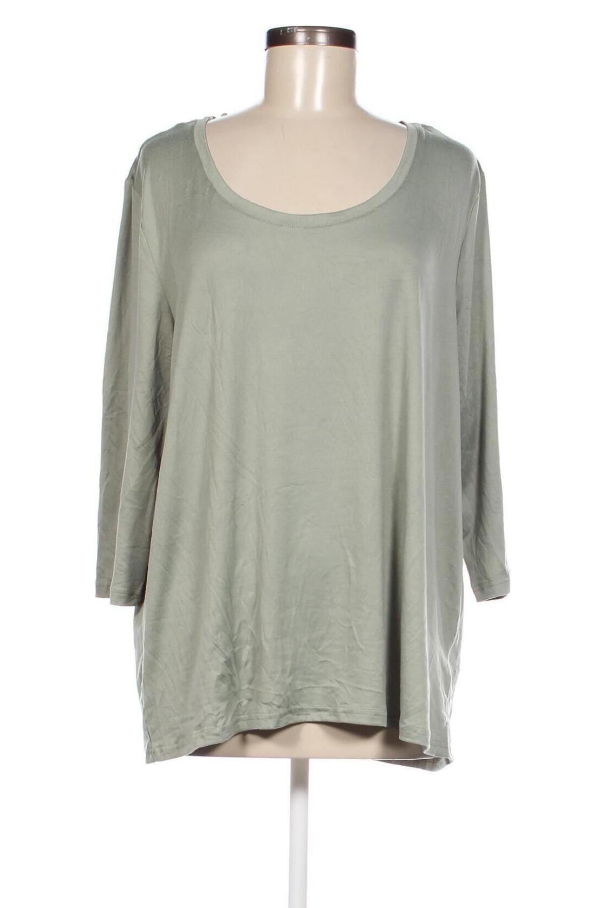 Γυναικεία μπλούζα Infinity Woman, Μέγεθος XL, Χρώμα Πράσινο, Τιμή 2,82 €
