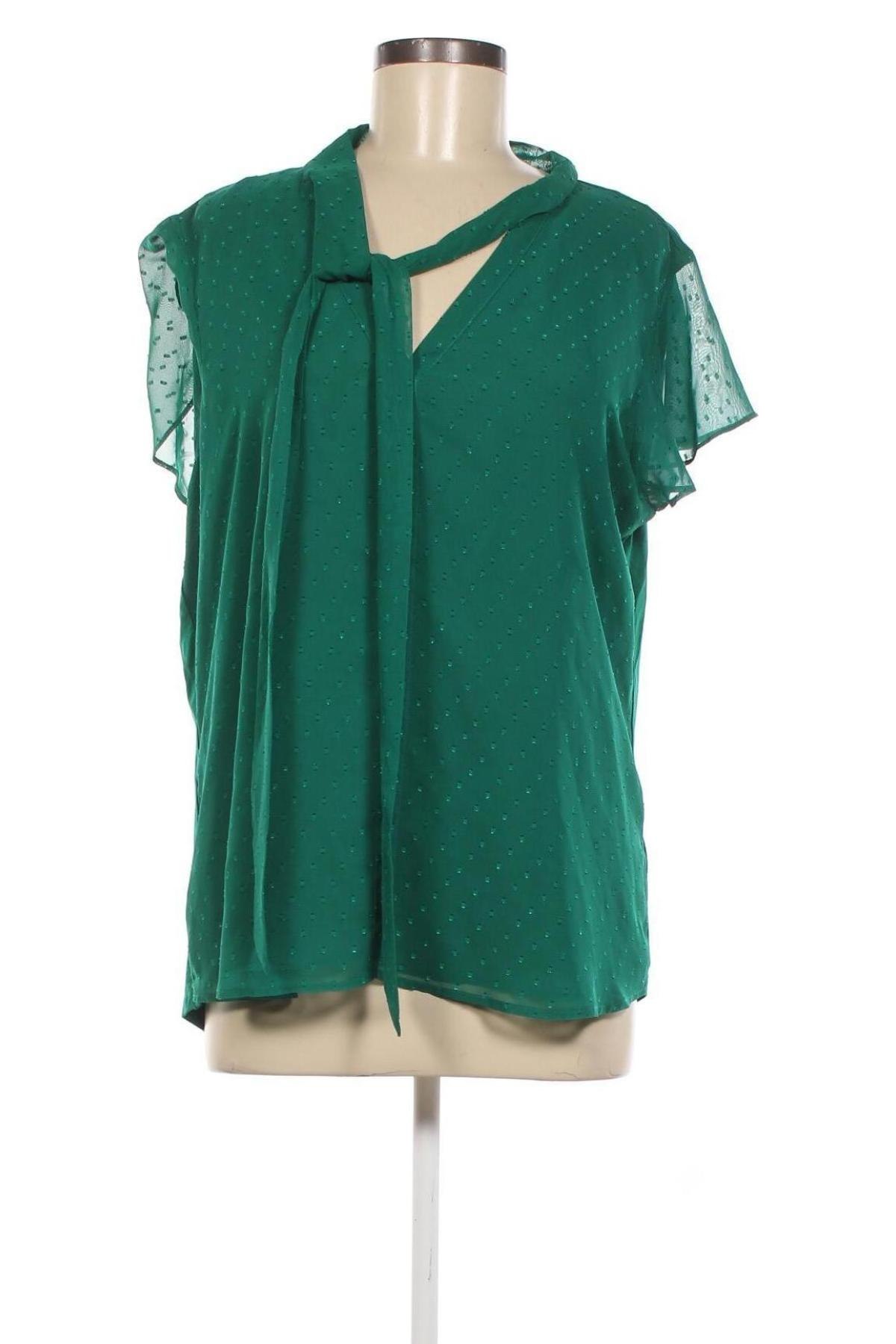 Γυναικεία μπλούζα Jacqui-E, Μέγεθος XL, Χρώμα Πράσινο, Τιμή 10,46 €