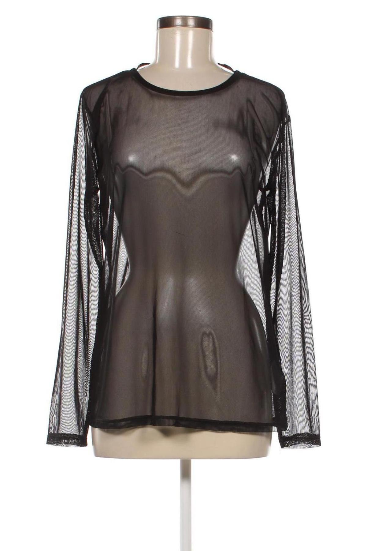 Γυναικεία μπλούζα Jean Pascale, Μέγεθος L, Χρώμα Μαύρο, Τιμή 10,00 €