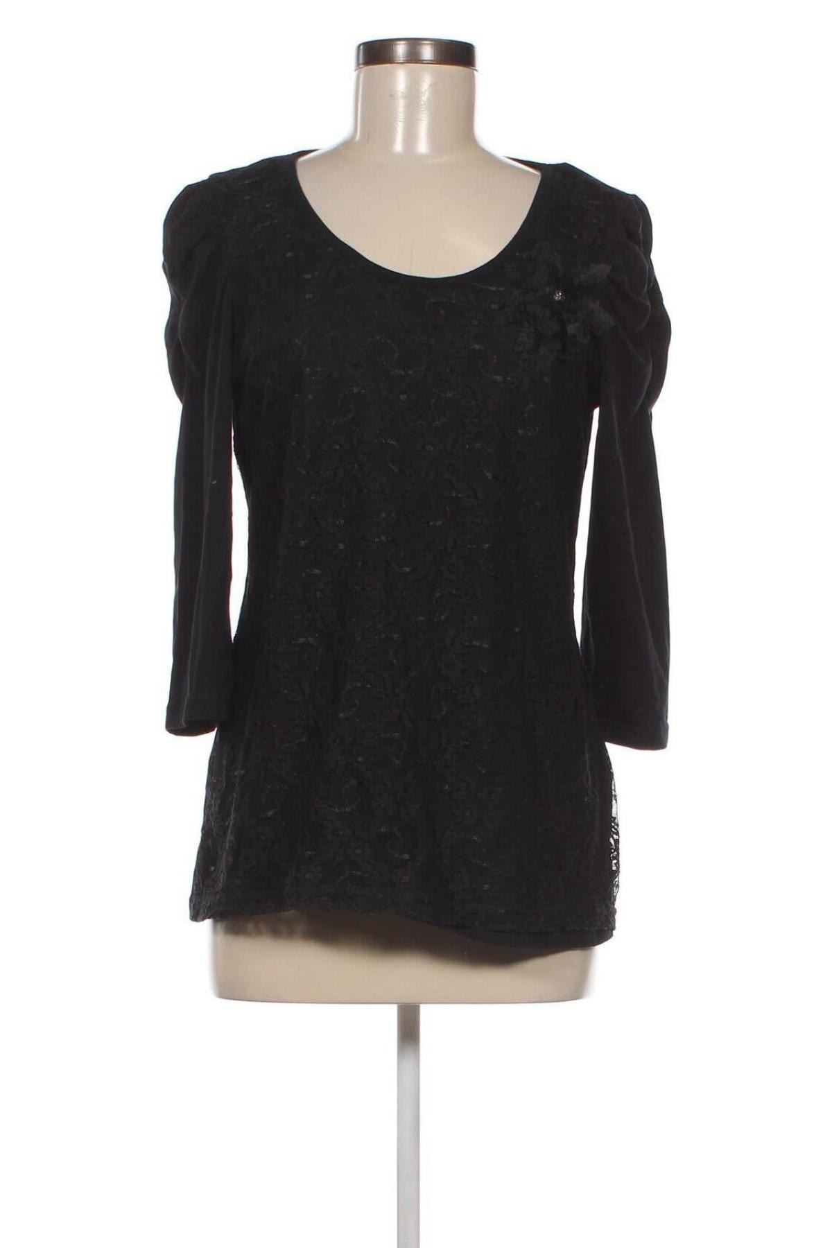 Damen Shirt KappAhl, Größe XL, Farbe Schwarz, Preis 10,71 €