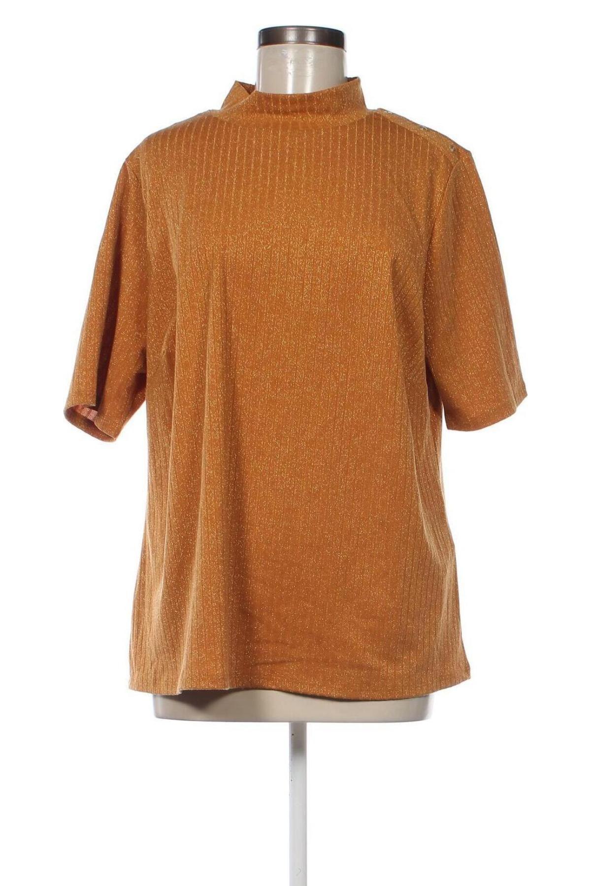 Γυναικεία μπλούζα Kiabi, Μέγεθος XL, Χρώμα Πορτοκαλί, Τιμή 5,54 €
