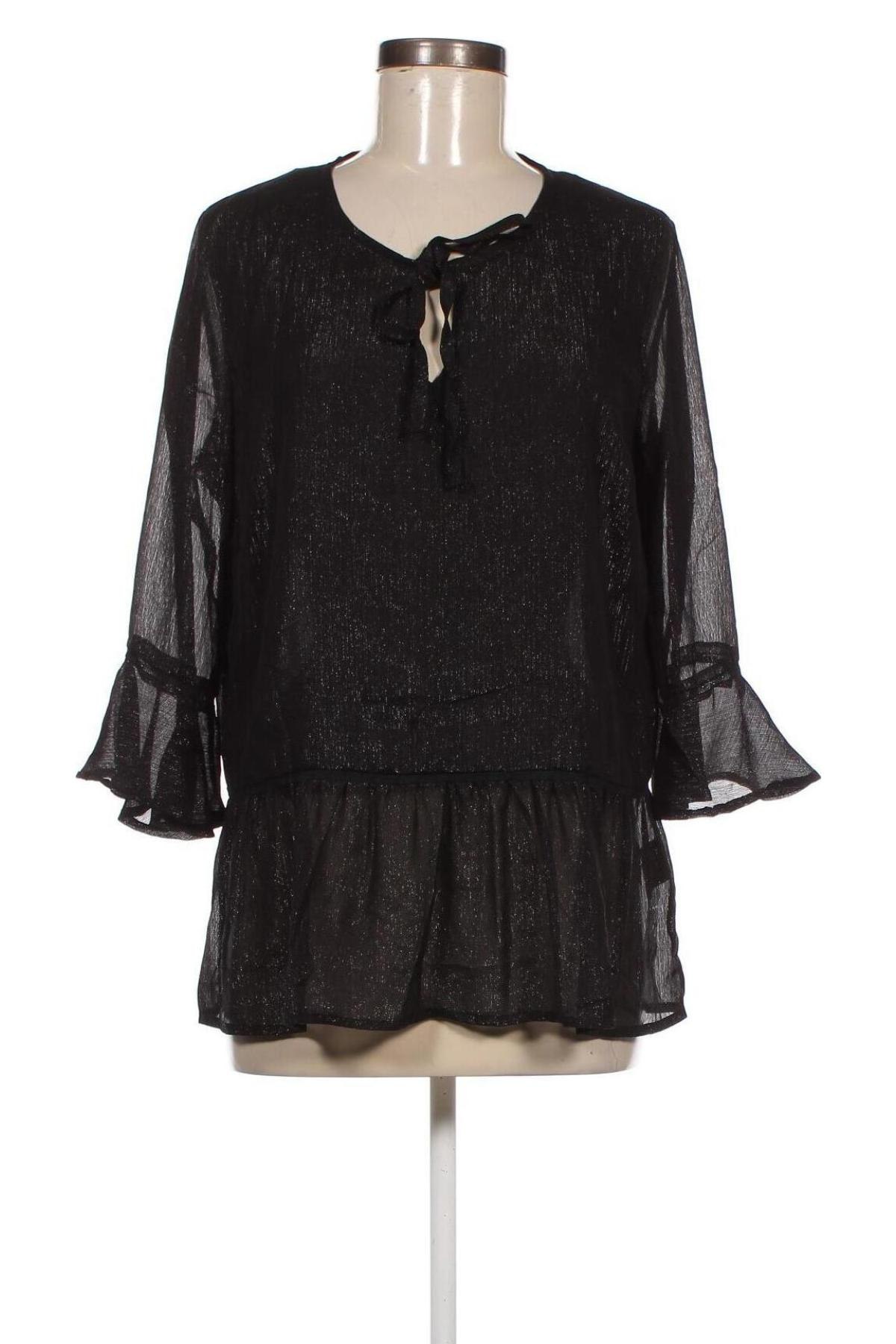 Γυναικεία μπλούζα Lola Liza, Μέγεθος M, Χρώμα Μαύρο, Τιμή 4,21 €