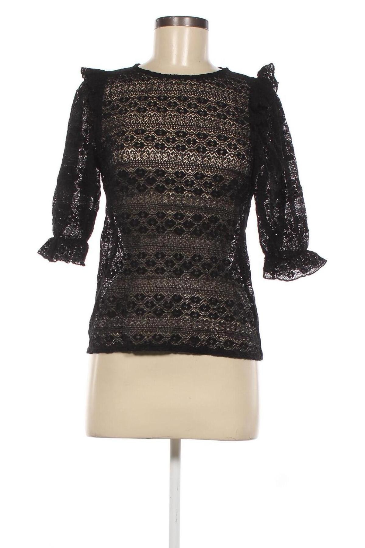 Γυναικεία μπλούζα Mango, Μέγεθος M, Χρώμα Μαύρο, Τιμή 23,99 €