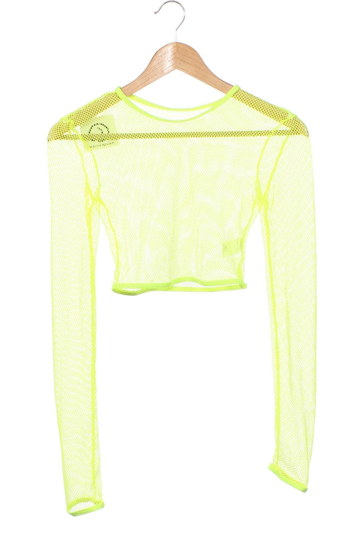 Γυναικεία μπλούζα Missguided, Μέγεθος XXS, Χρώμα Πράσινο, Τιμή 8,20 €